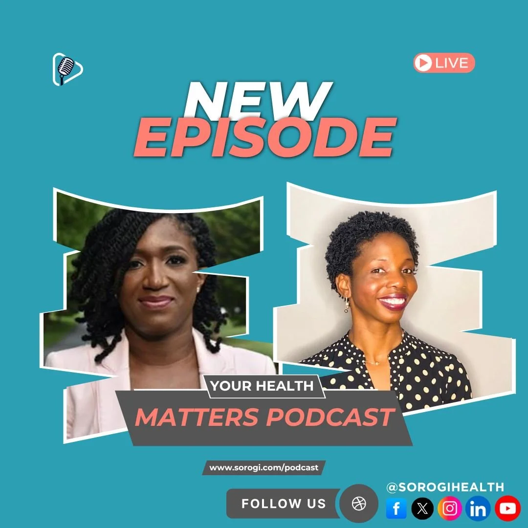The day has finally arrived!

Tariro Savory, RD has returned to the Your Health Matters Podcast.

And she never comes empty-handed.

She brought incredible bits of wisdom to share with our audience.

We hope you enjoy it.

Listen to it now on our Spo