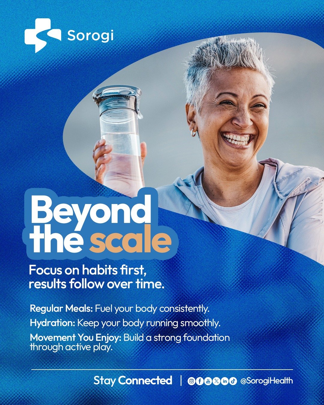 When it comes to weight goals, it Is easy to get fixated on a number. 

Real, sustainable progress actually starts with the small,  daily choices you make for your body.
Ditch the scale-stress and focus on the habits that make you feel good. The resu