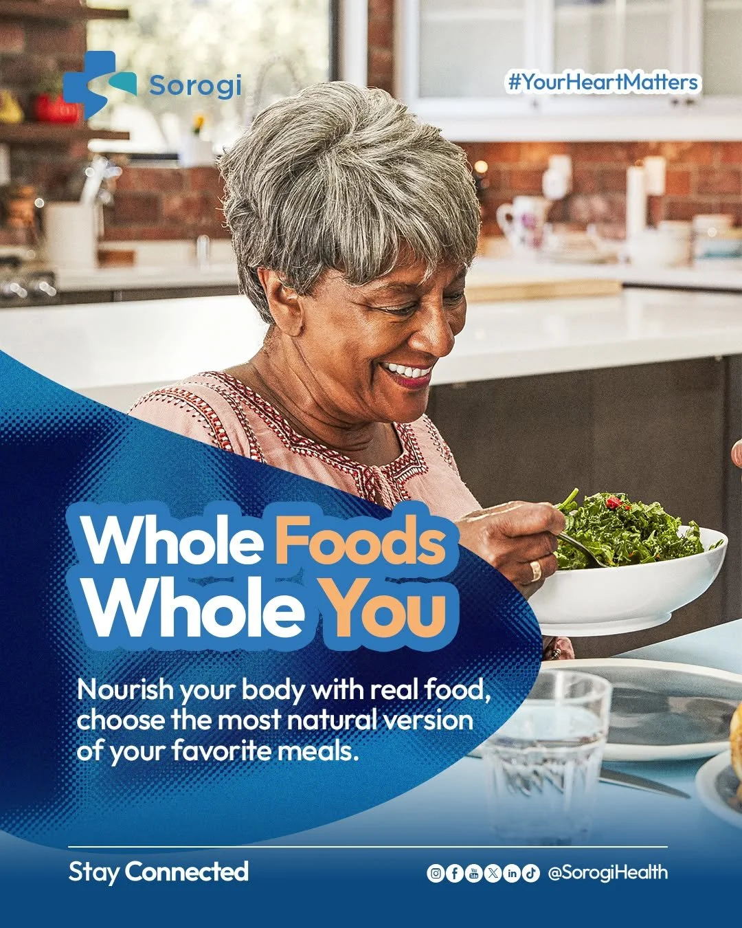 When you nourish your body with what it recognizes, your systems naturally return to balance.

At this stage of life, what we eat truly matters. Instead of picking processed foods, ask yourself: What's the closest-to-natural version of this meal?

Ch