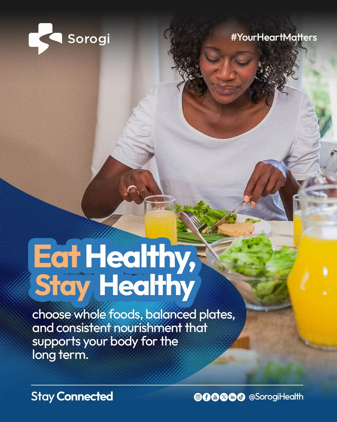 Your next meal could change everything. Choose wisely

Every meal is a chance to nourish yourself. Choose whole foods that fuel your energy, strengthen your immune system, and protect your heart, brain, and body.

Your 40s, 50s, and 60s are not the t