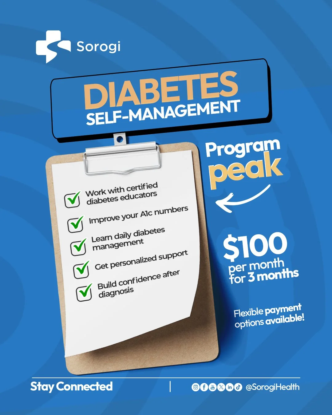 Managing diabetes with Google? You deserve real expert guidance not another search result.

When you're managing diabetes, the internet can feel like a maze, one article says avoid carbs, another says just eat less sugar.

And in the middle of all th