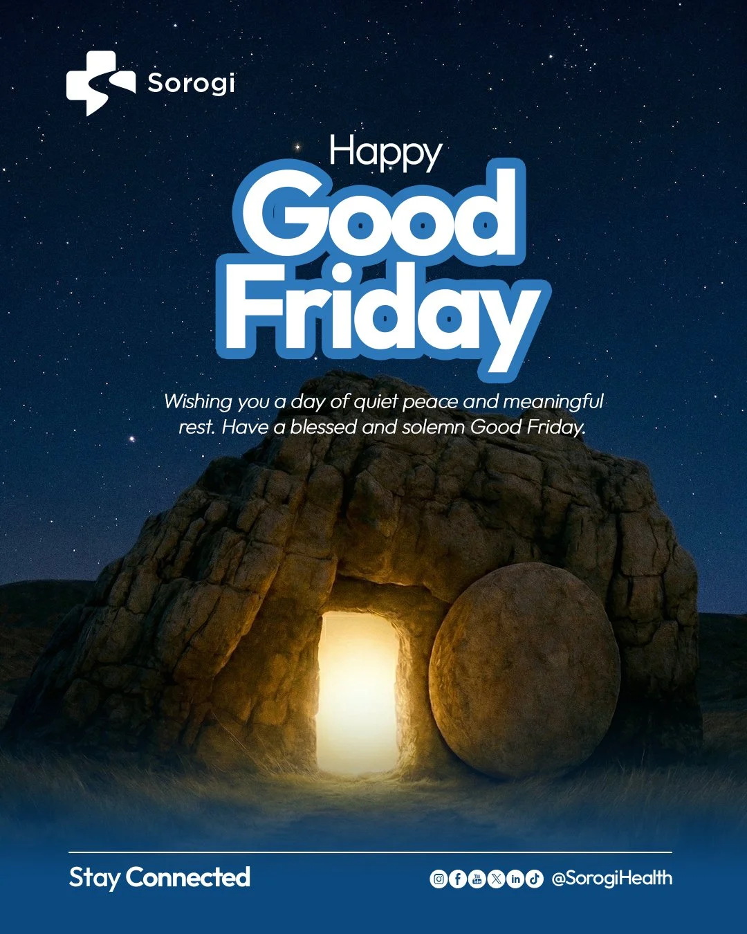 Happy Good Friday 

Rest is not a reward. It is a right.

Today, give yourself permission to slow down, breathe, and simply be.

May this Good Friday bring you peace that quiets the noise, rest that restores your body, and strength that carries you f