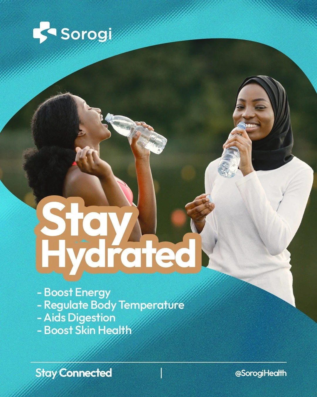 The most underrated act of self-care? A glass of water.

At this stage of your wellness journey, your body deserves intentional care and hydration delivers more than you think.

What staying hydrated does for you every single day:
📍Boost your energy