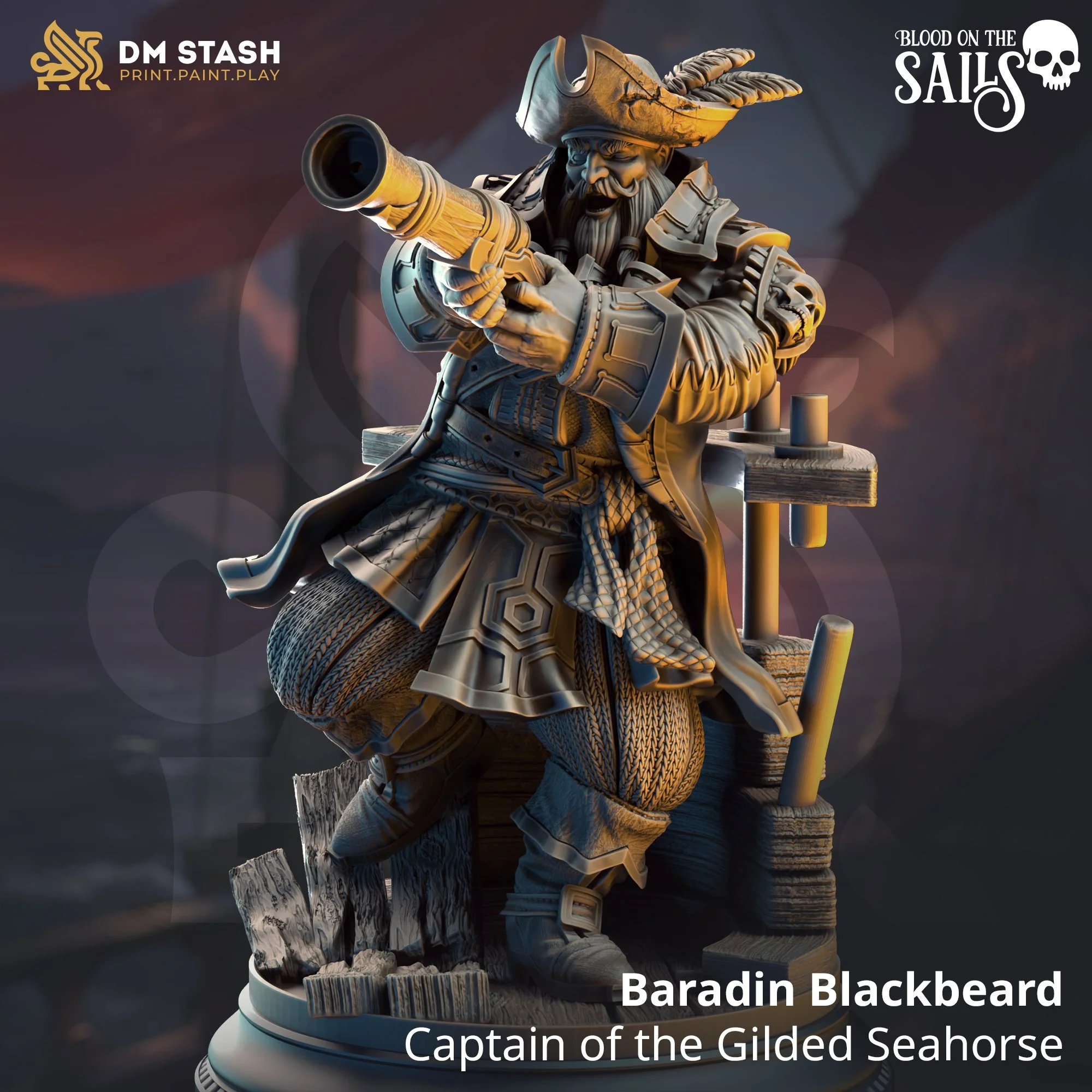 Baradin Blackbeard - Captain of the Gilded Seahorse.jpg