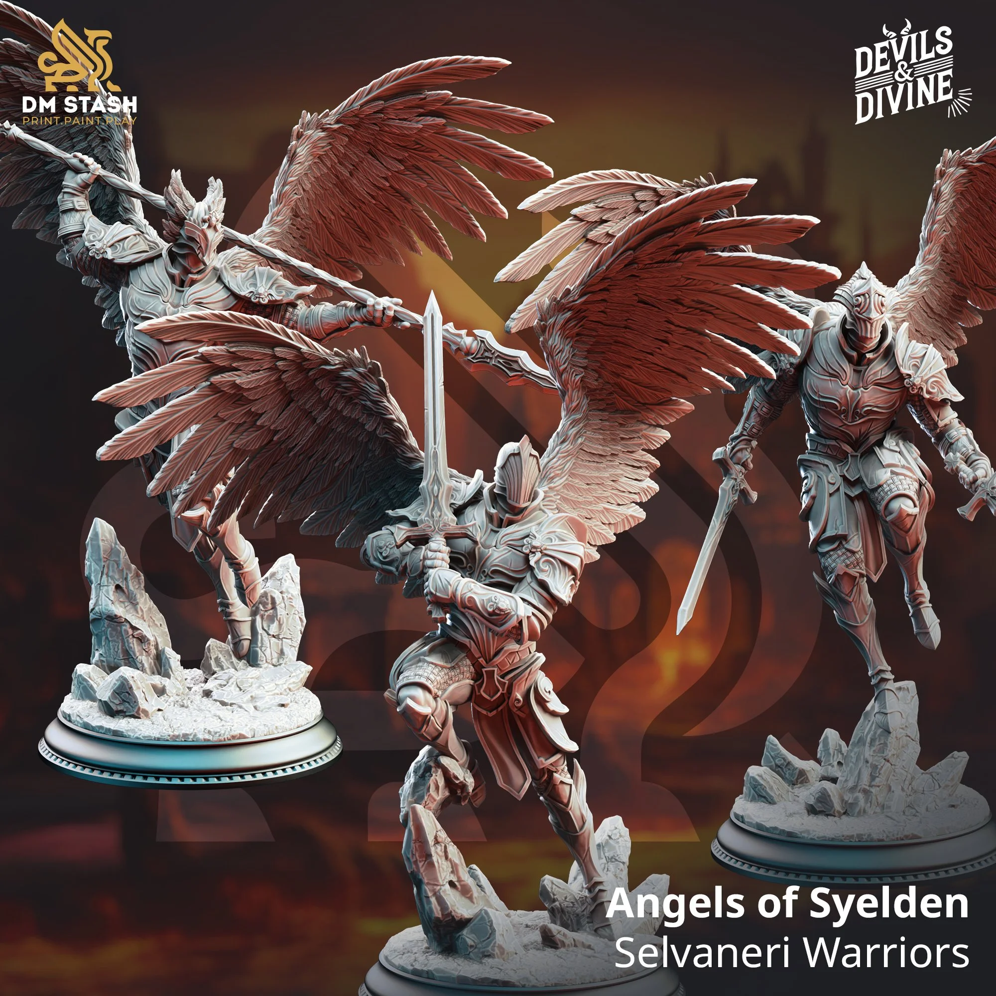 Angels of Syelden - Selvaneri Warriors.jpg