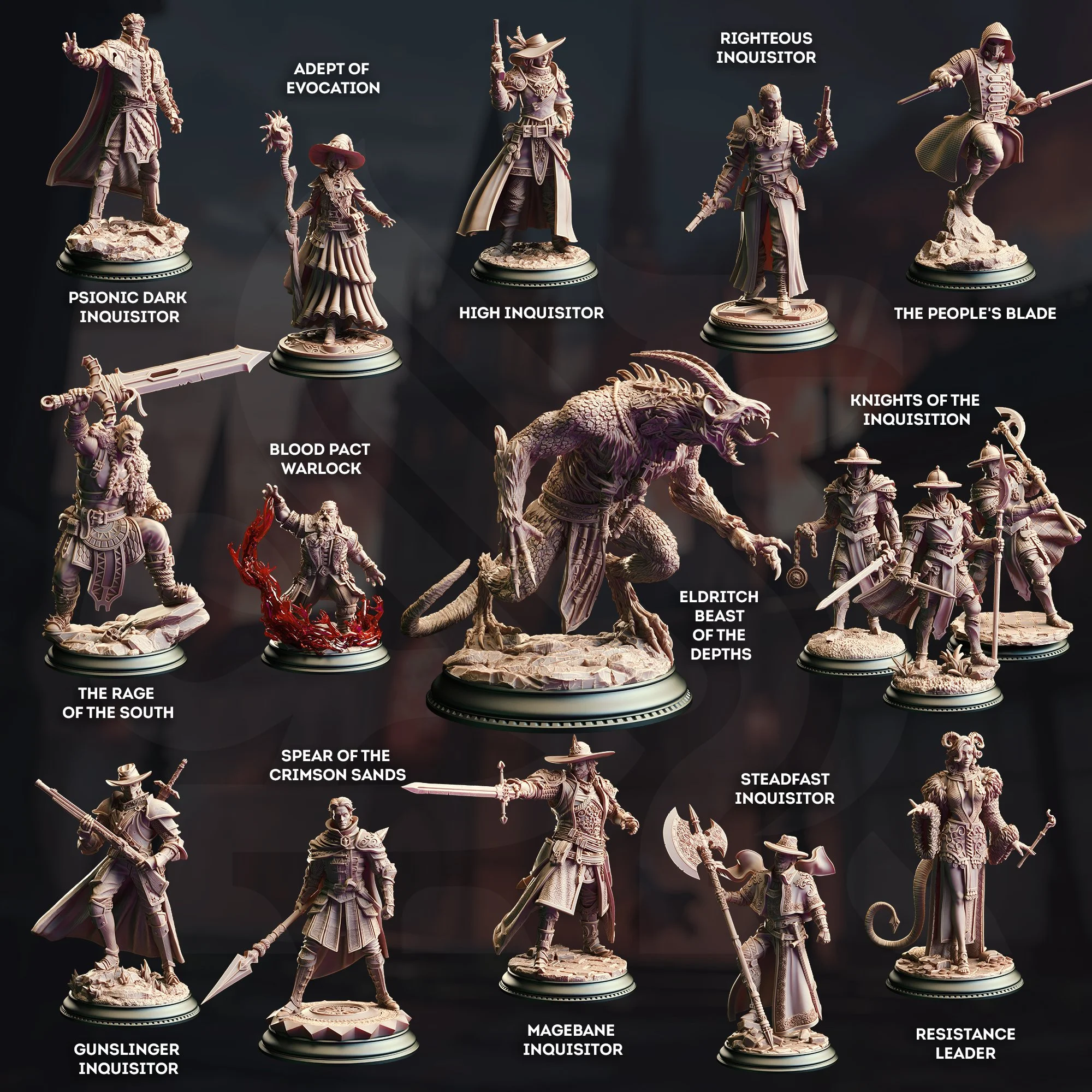 DM Stash The Baldurian Inquisition Campaign Miniatures | DND