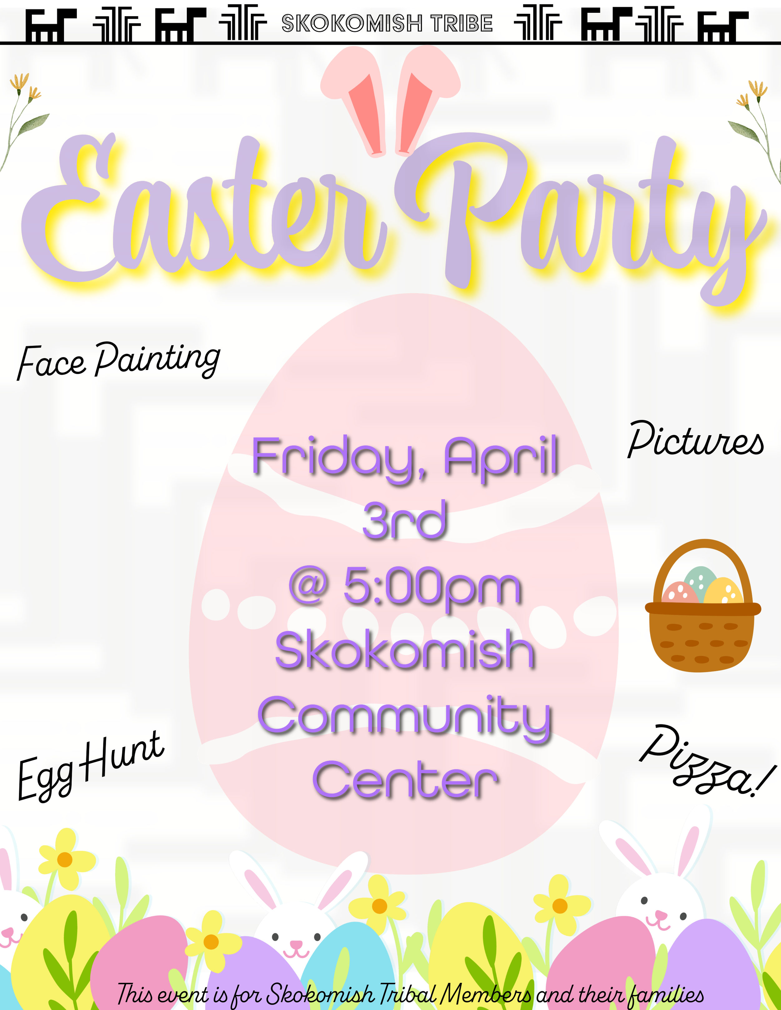 Skokomish Easter Party