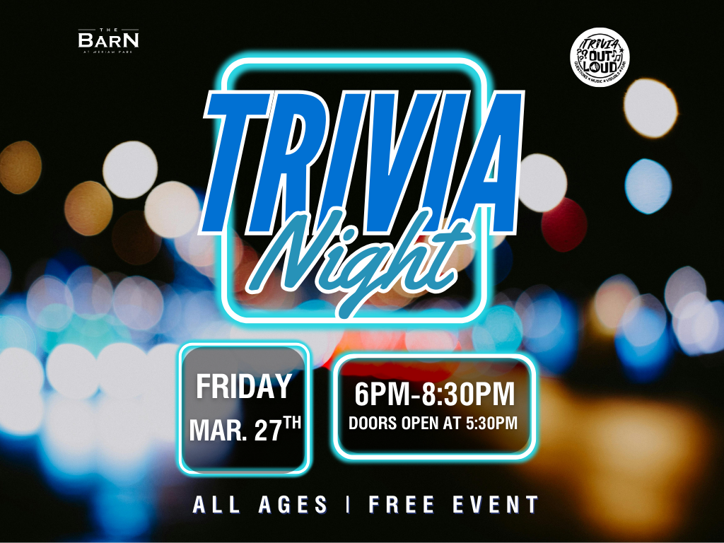 Trivia Night hosted by Trivia Out Loud