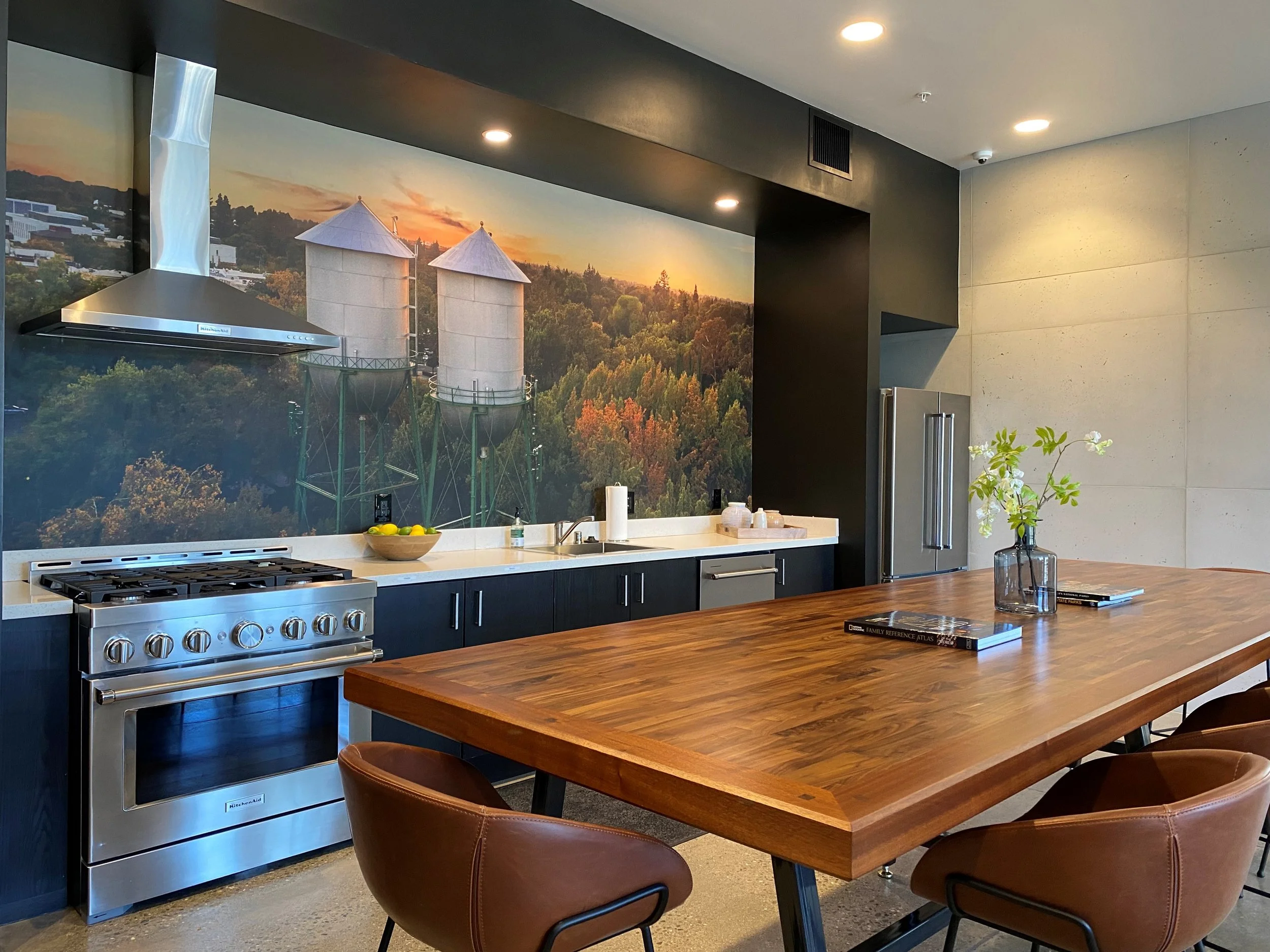 Kitchen in Clubhouse Lounge