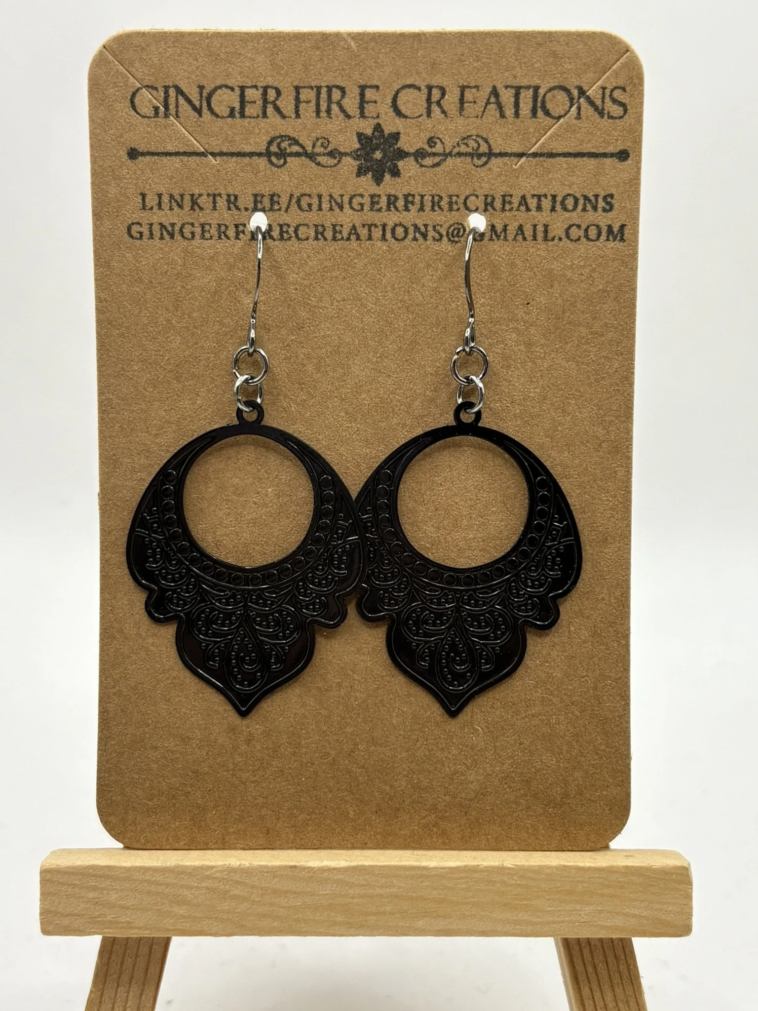 Damask Filigree Earrings