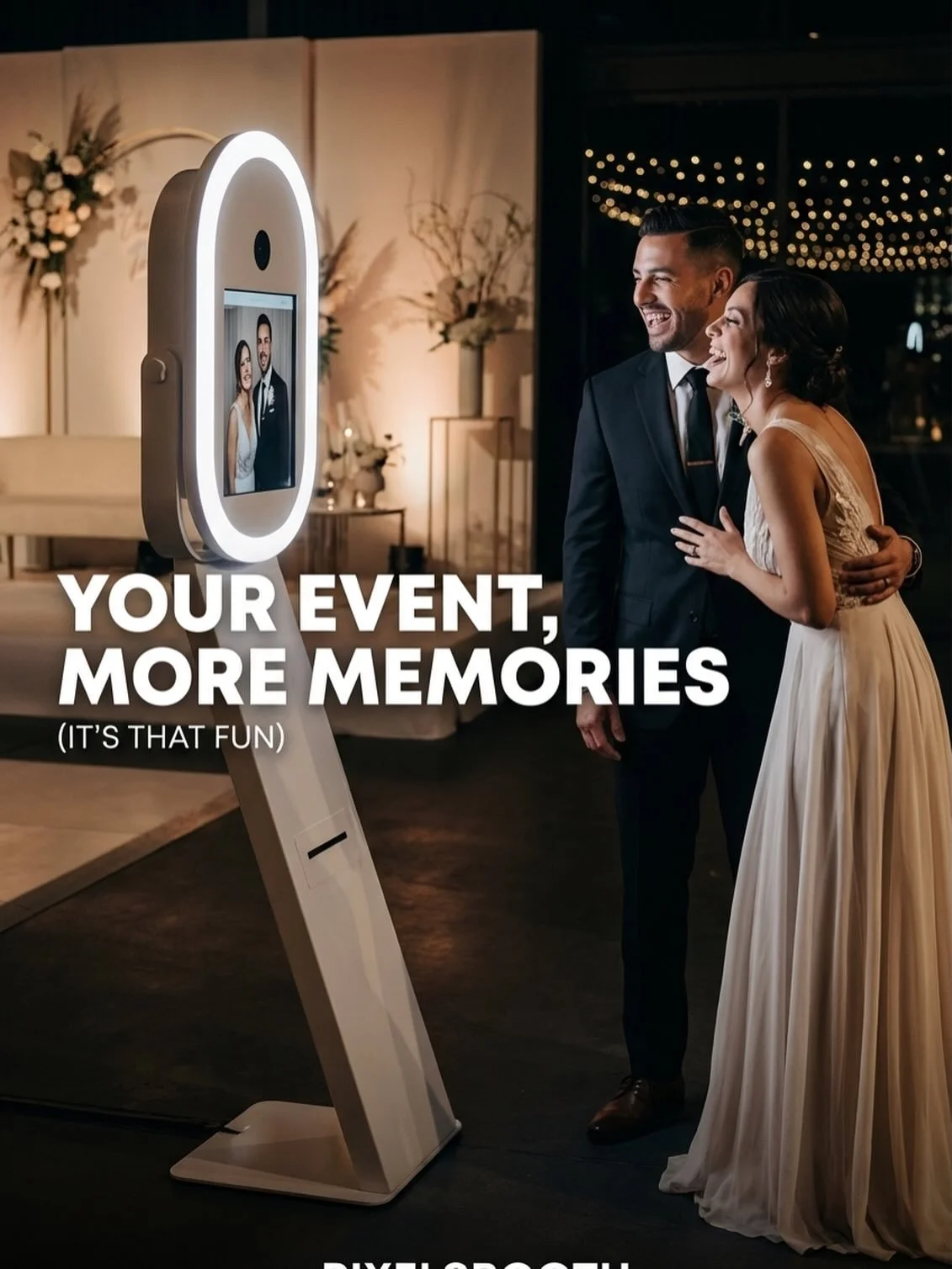 Adding a Photo Booth is so much fun to any event. We are now offering 24 hour rentals! DM us for info. #photoboothrental #austinphotobooth #photoboothevents #photoboothwedding