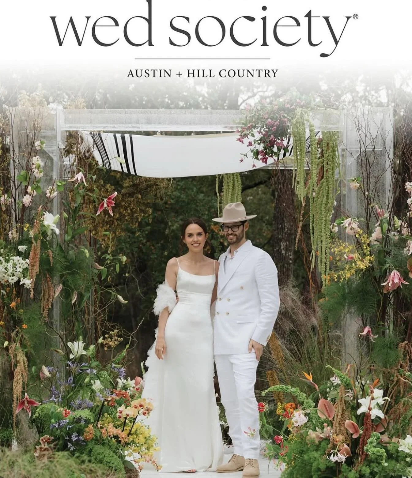 Proud to be an official partner of @wedsociety.austin! They are the premiere place to help plan your wedding. 💍 👰🏻 💐  Photo 📸: wedsociety.austin