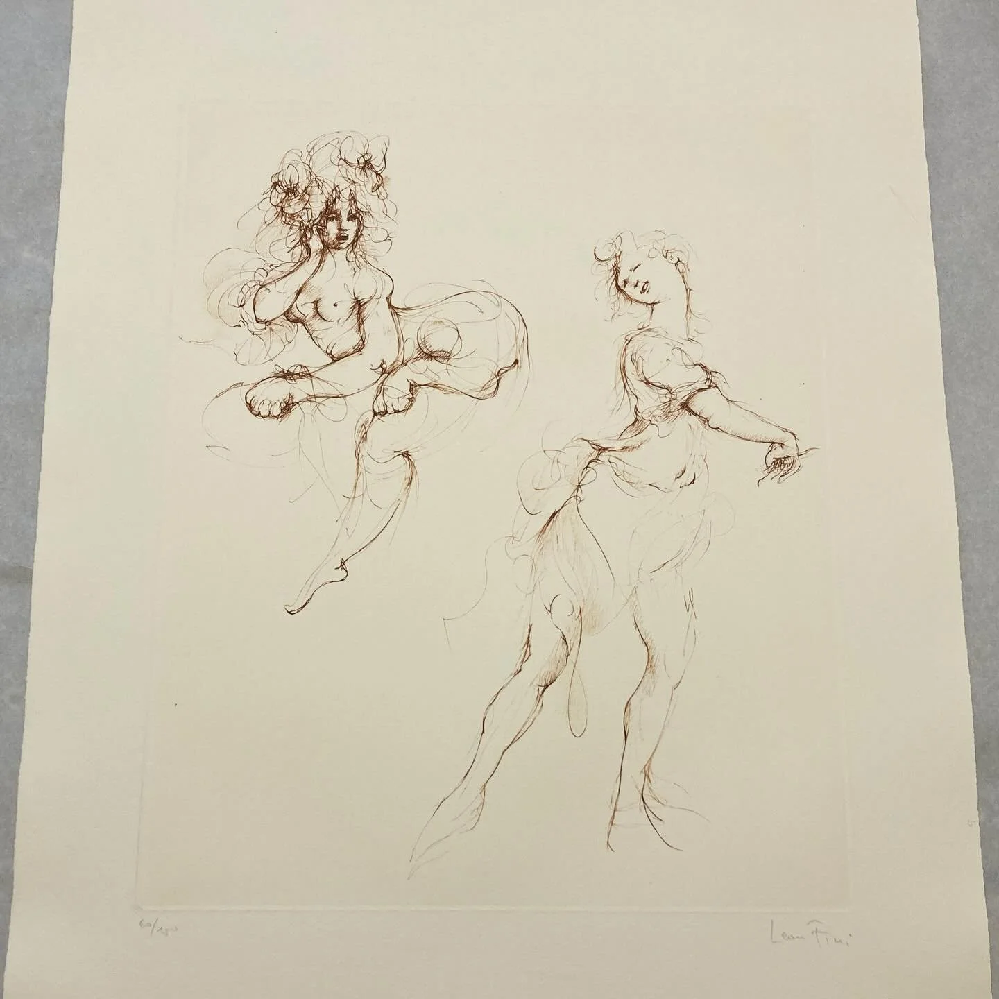 Scored a set of 10 delicate and sensual engravings by Surrealist darling Leonor Fini from Phillips London over the weekend. I won&rsquo;t even tell you how little my client is paying for them&mdash;you wouldn&rsquo;t believe me. Always looking for sl
