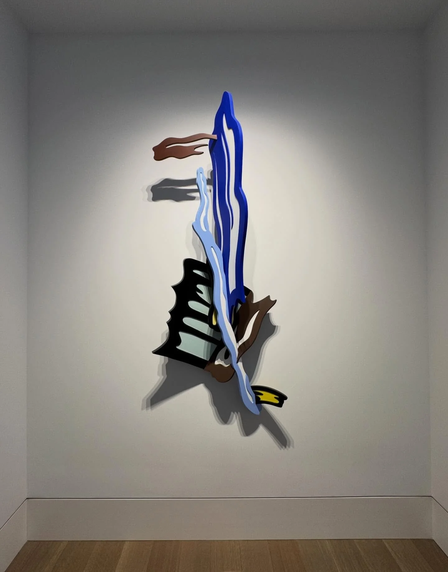 I have loved putting buying work for what I call The Blue Collection. We brought down this wall-mounted Lichtenstein at Christie&rsquo;s a few years ago to take advantage of a set back hallway space. Always nice to visit old friends!