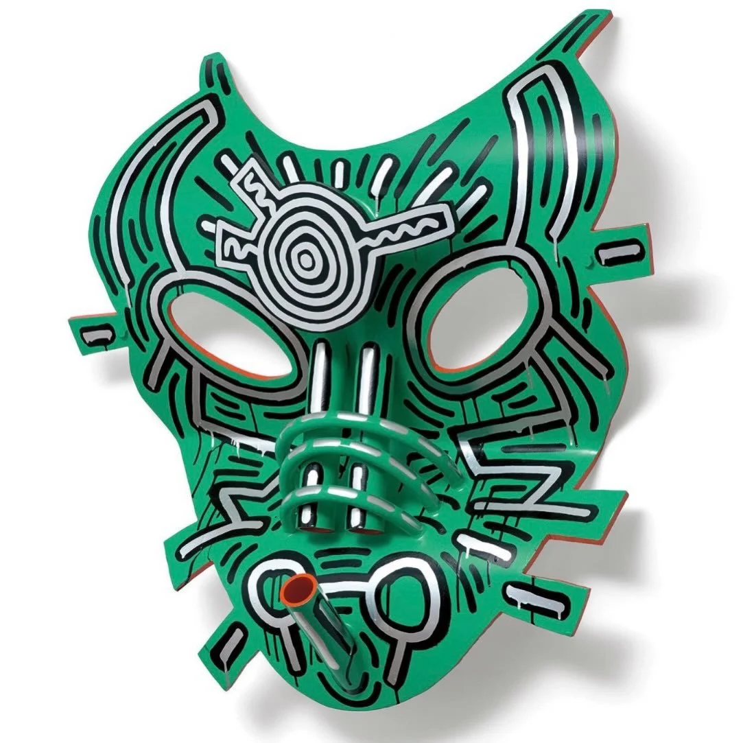 Full attention on New York&rsquo;s sensational May auctions this week. One of my favorite objects to hit the block: Keith Haring&rsquo;s Grace Jones Mask - a wall mounted sculpture - at Phillips. For reference, it&rsquo;s about as tall as Agnes - age