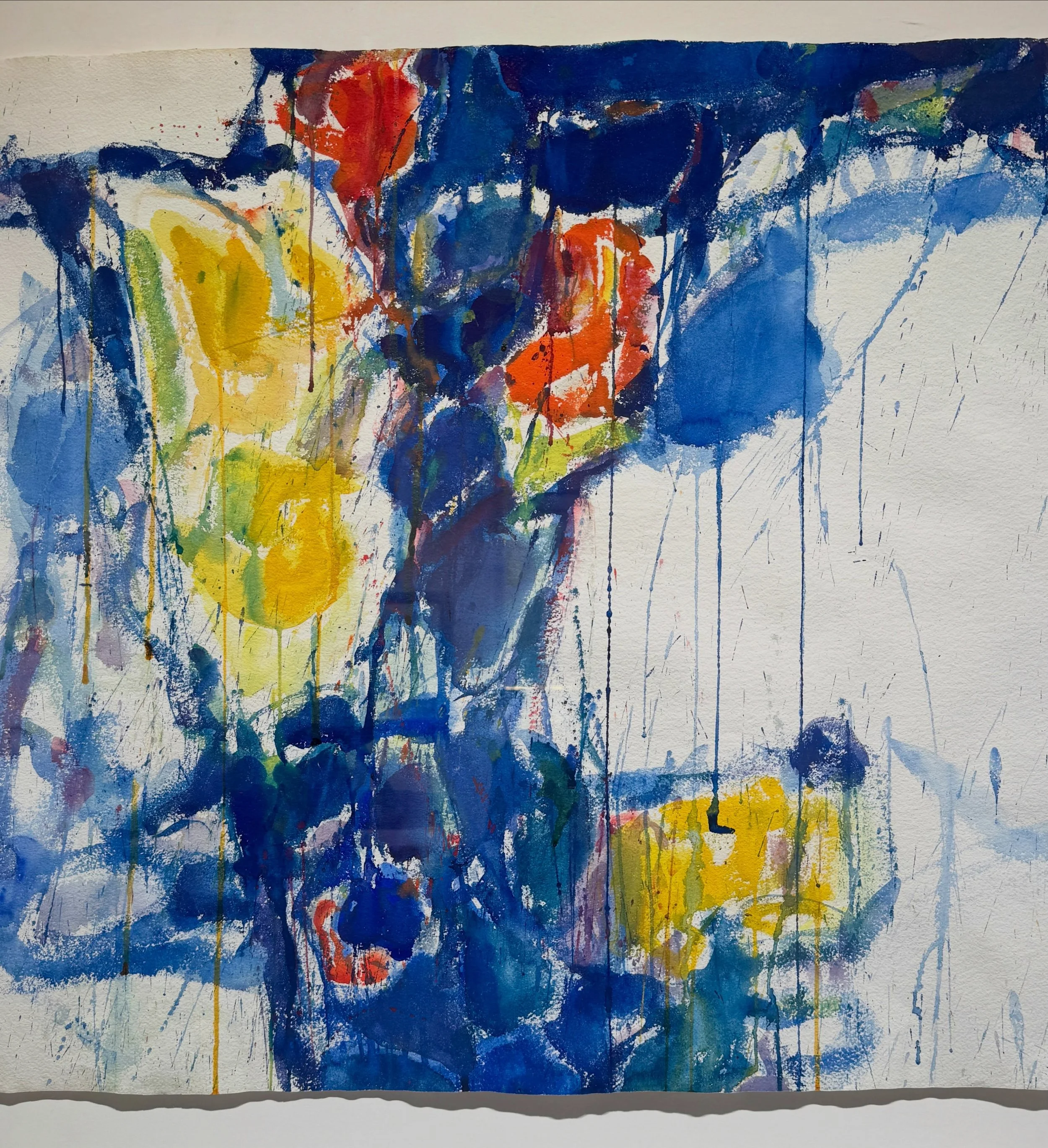 In my opinion, I&rsquo;m sending the best piece in Sotheby&rsquo;s summer sale home to my client! I am so thrilled to have won the 1956 Sam Francis watercolor for her. I&rsquo;m going to be bidding and watching clocks tick down for five more hours! S