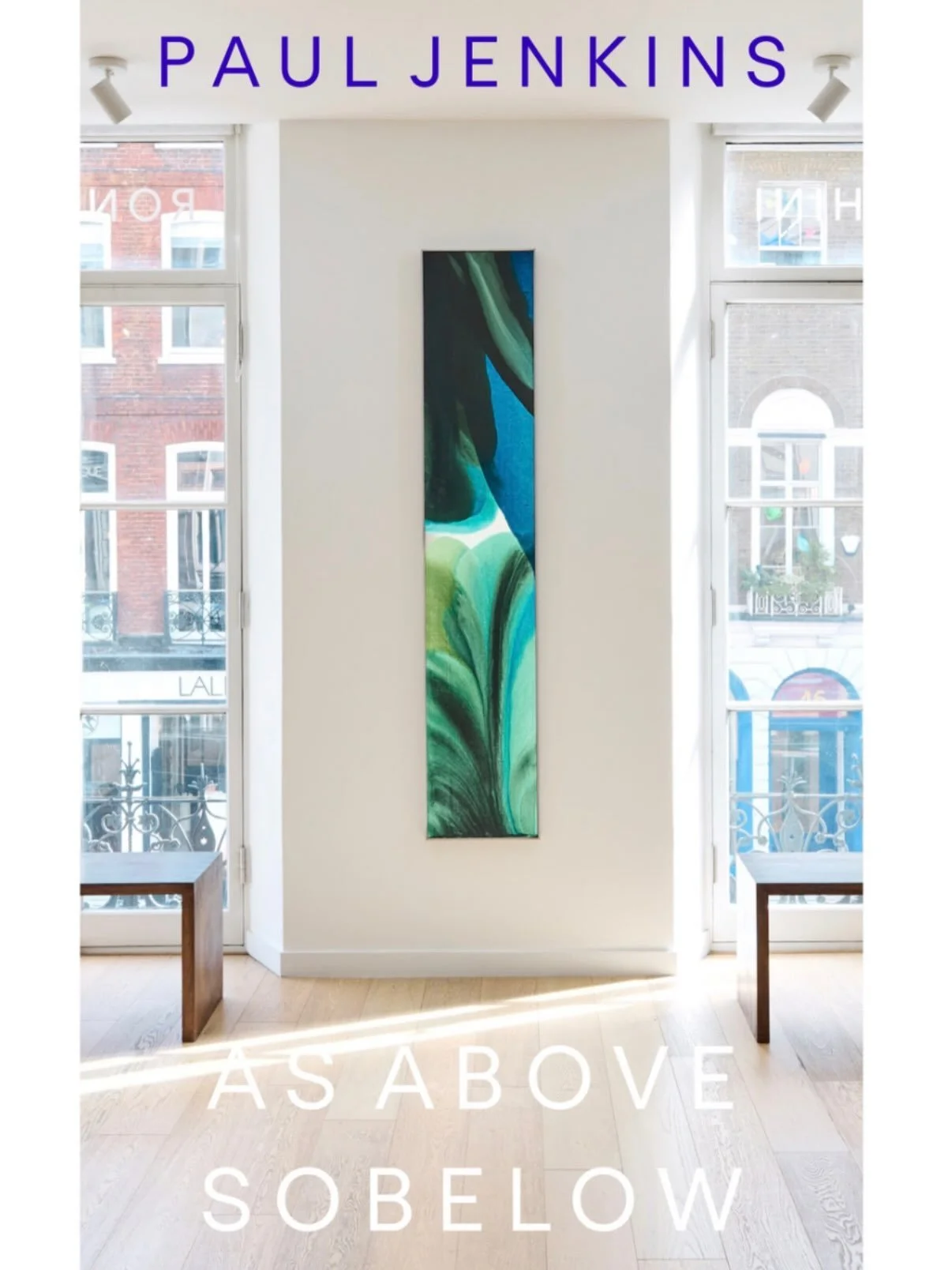 So excited to be sending the &ldquo;cover photo&rdquo; Jenkins painting to my Aspen client from Ronchini&rsquo;s London show opening today!