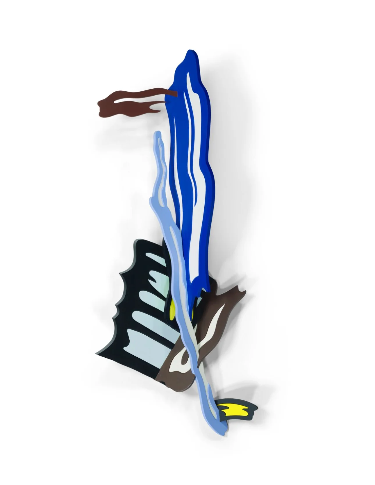 Roy Lichtenstein wall sculpture