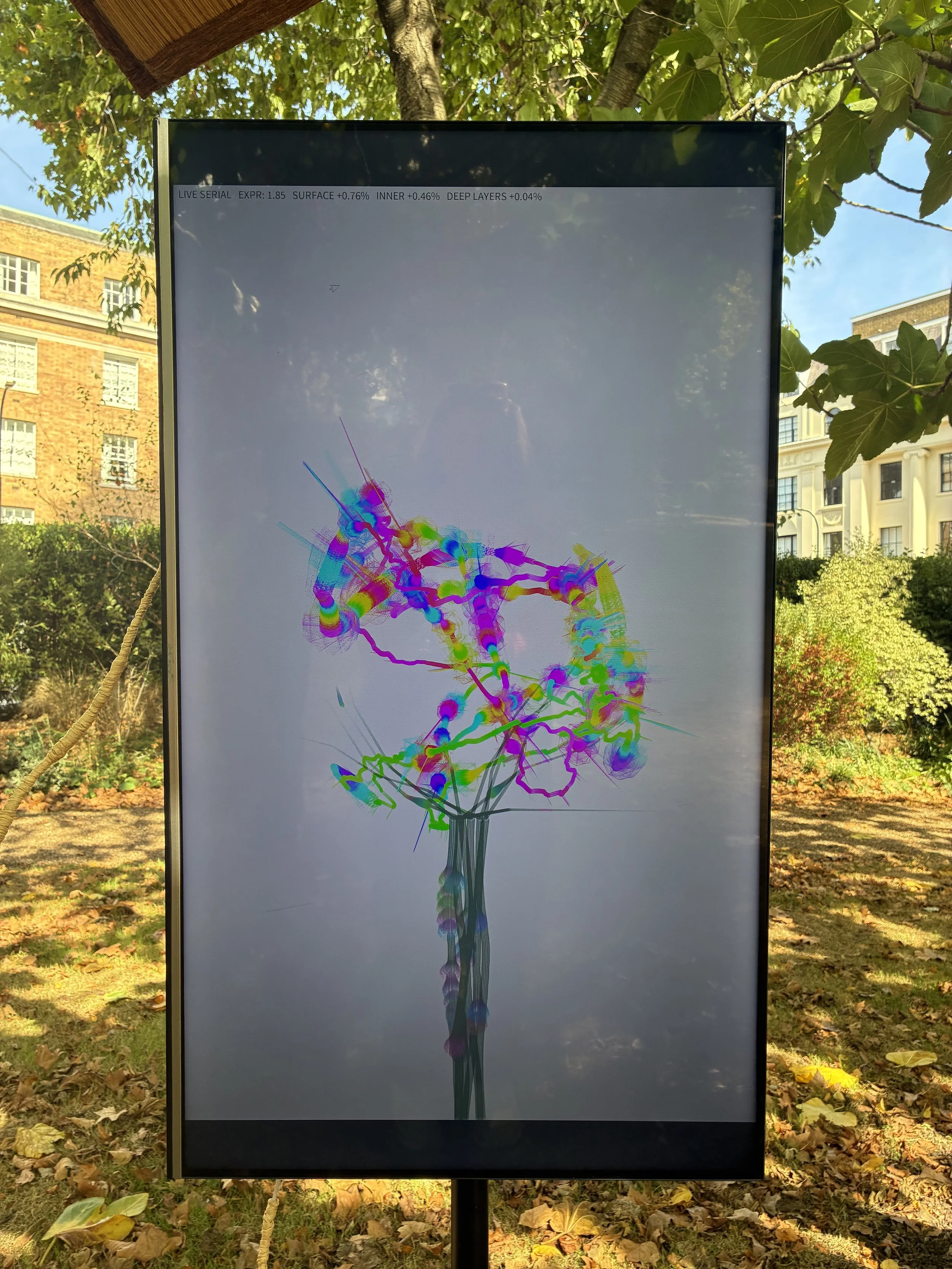 Tree paints tree
