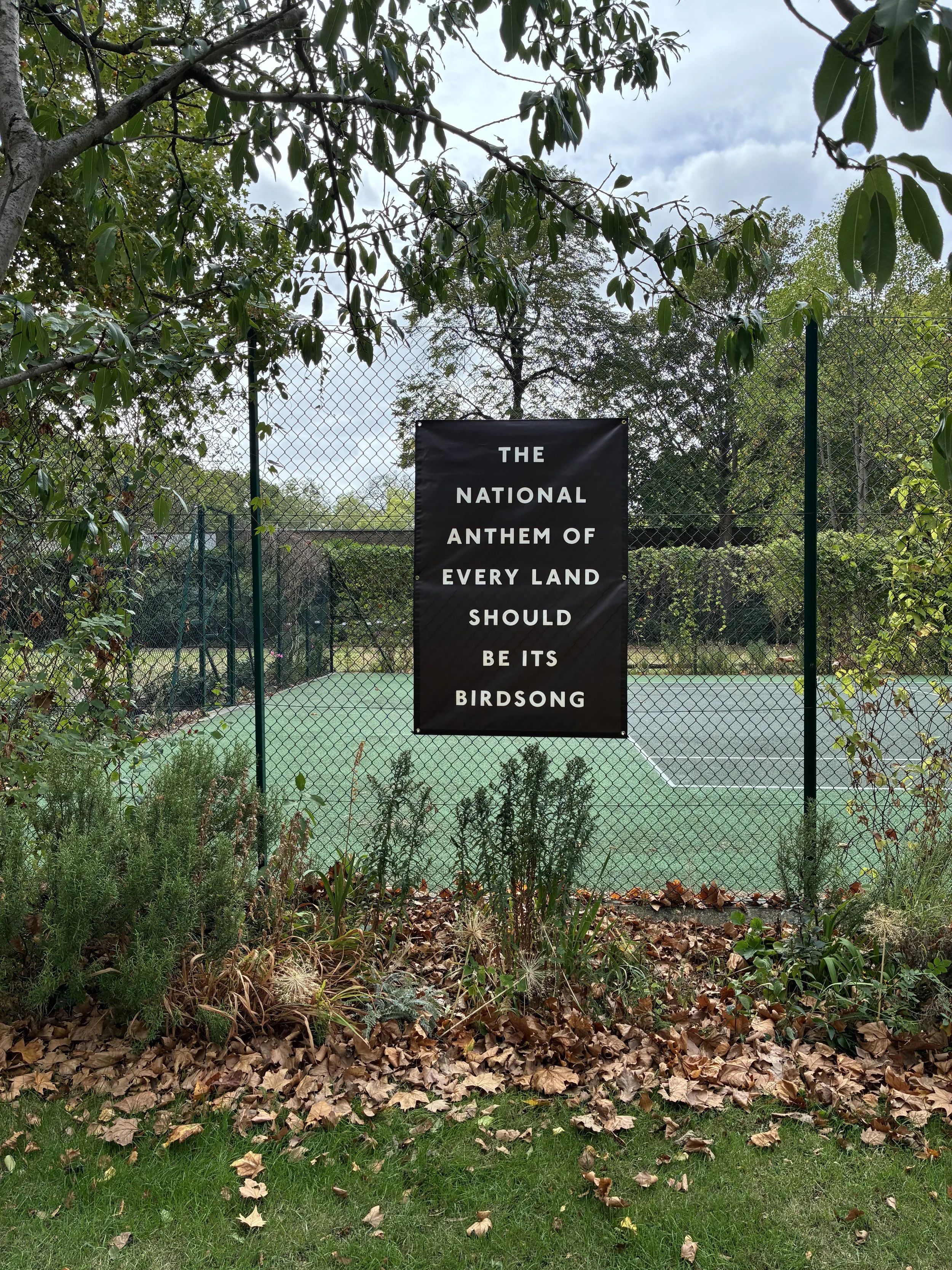 The national anthem of every land should be its birdsong