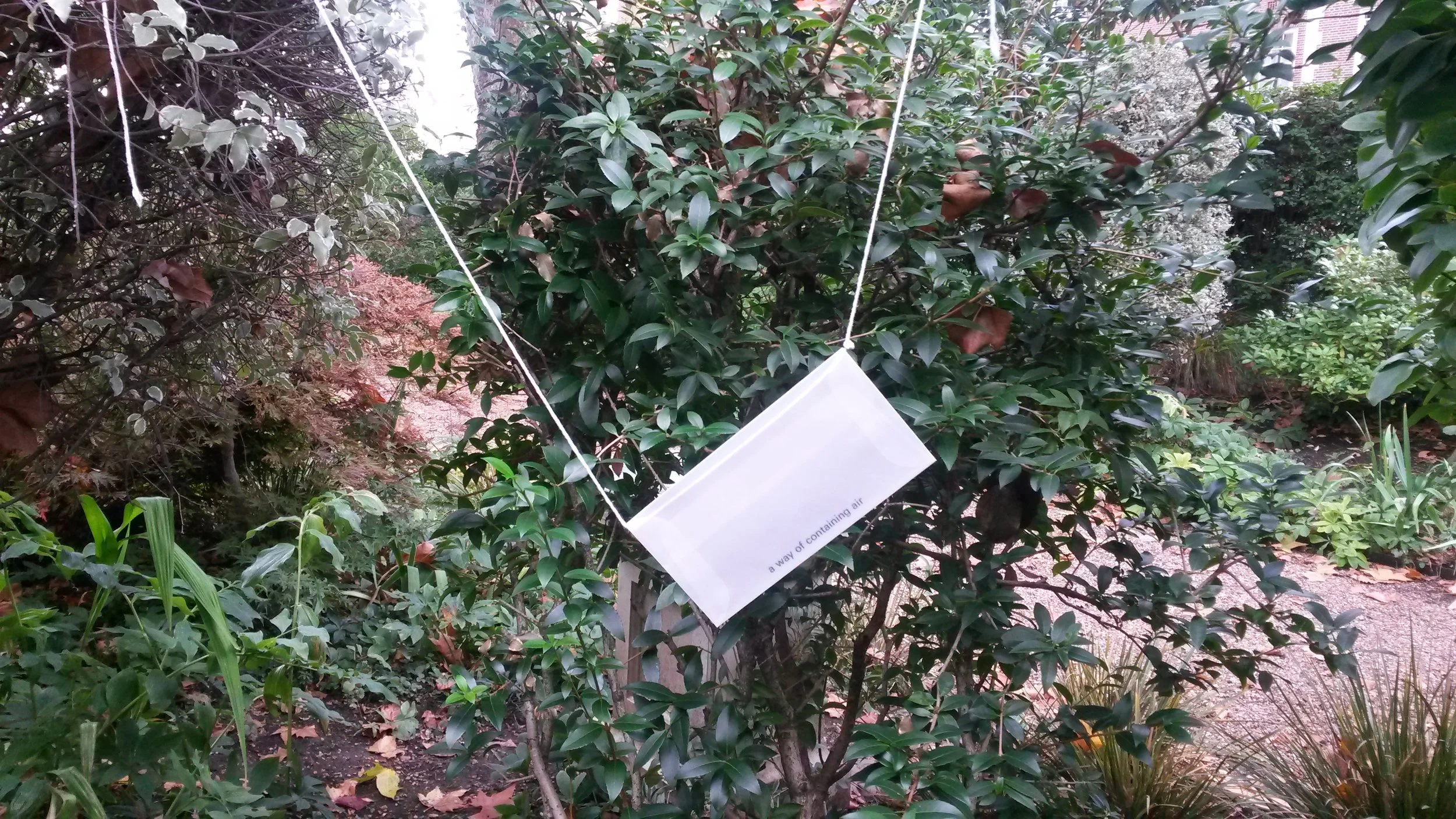 a way of containing air