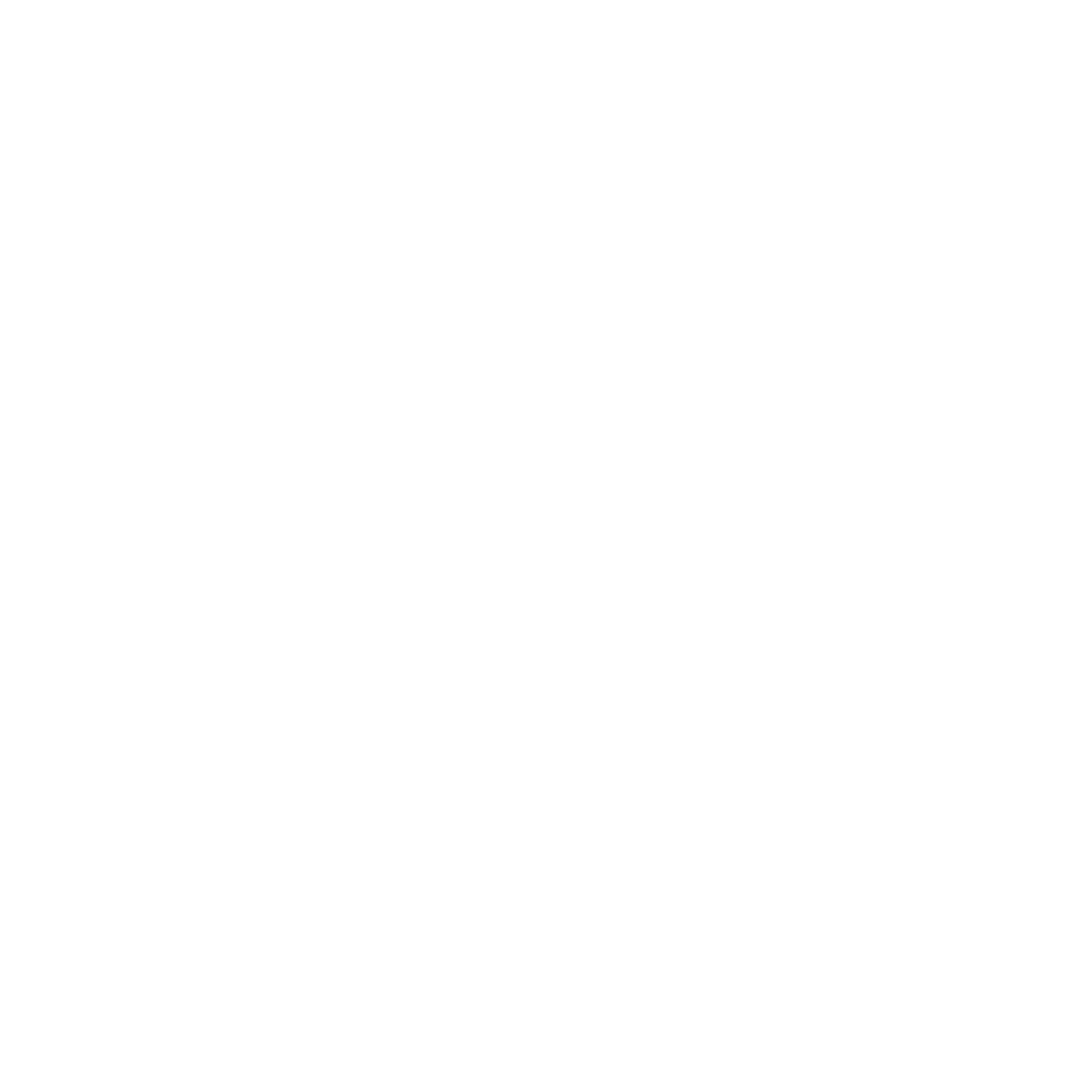 Two overlapping speech bubbles outlined in white on a black background, representing conversation or chat.
