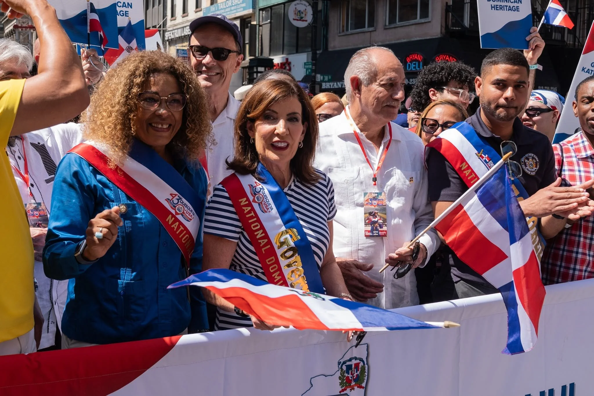 Governor Kathy Hochul participates in 43rd Annual Dominican Day Parade 