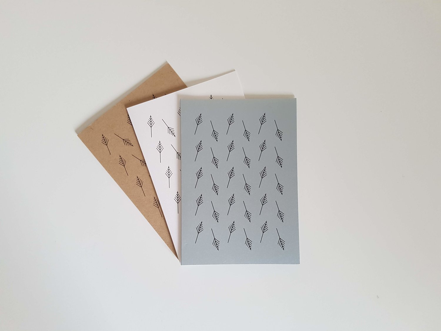Ice Crystals Cards II - Multipack of 3