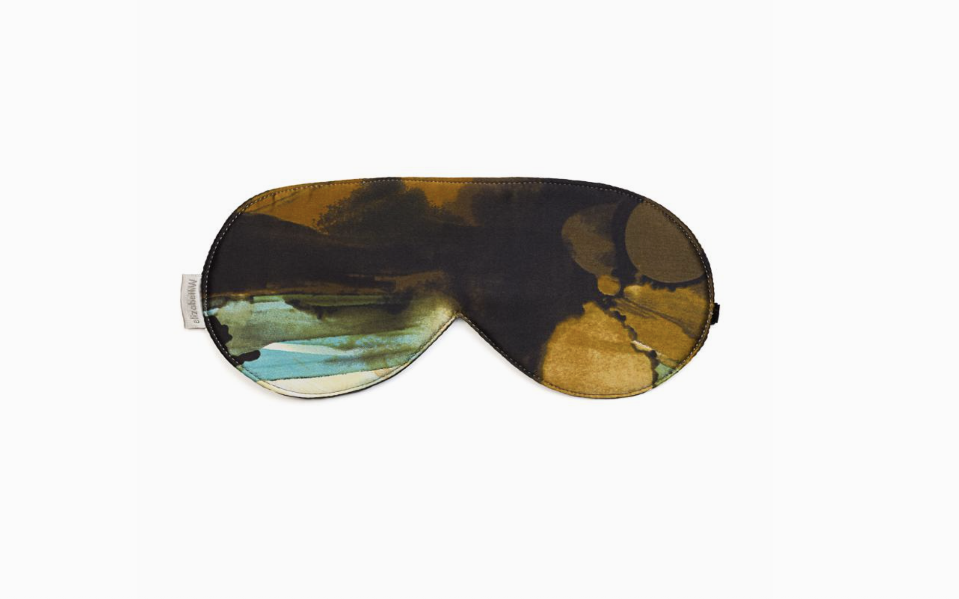 Sleep Mask (Elizabeth W) - Watercolor Silk