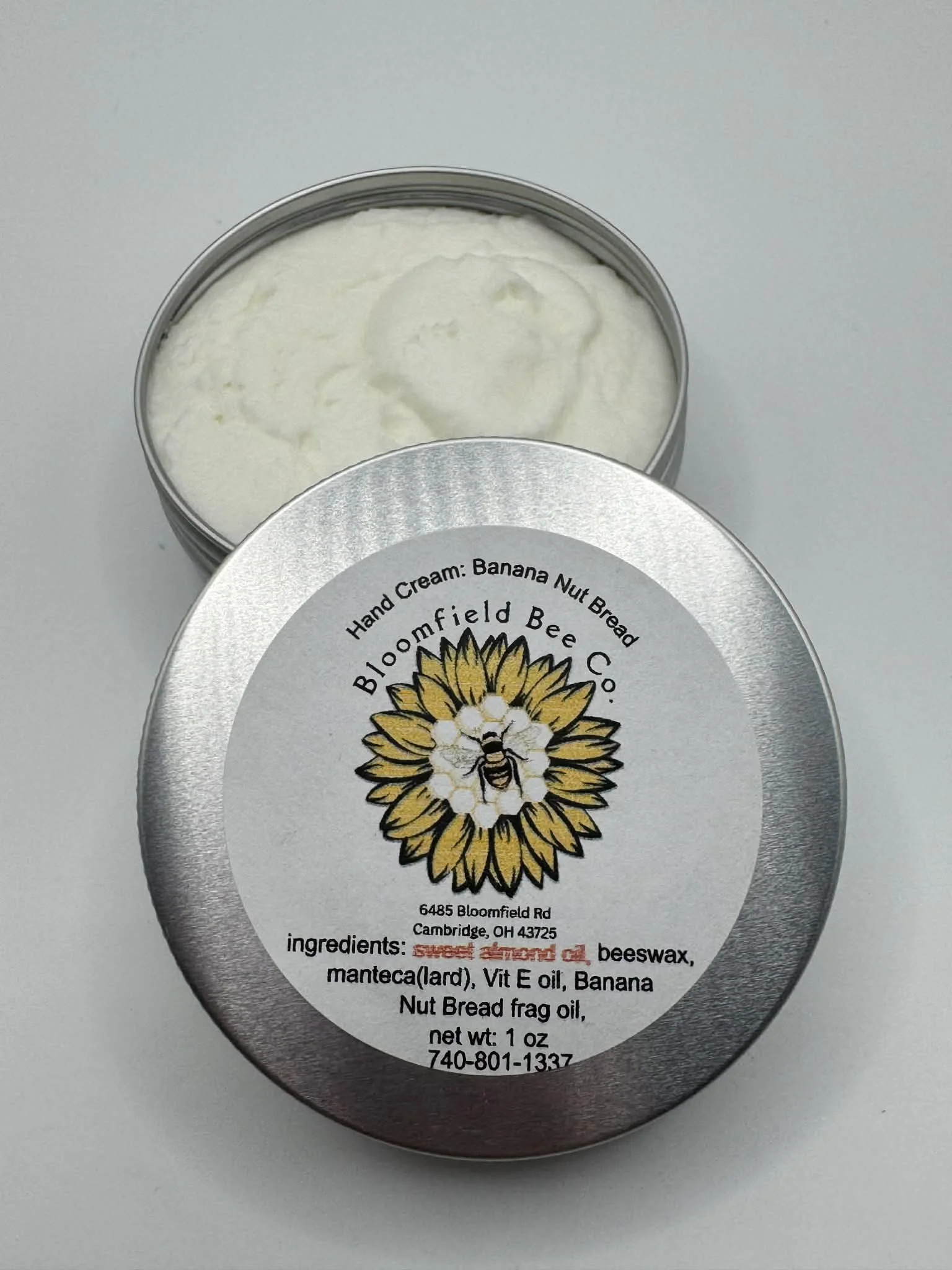 Hand Cream made with Beeswax