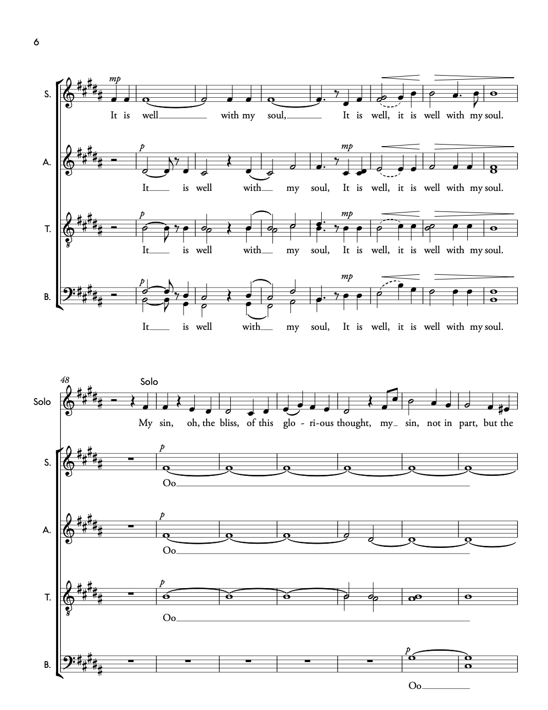 It is well with my soul