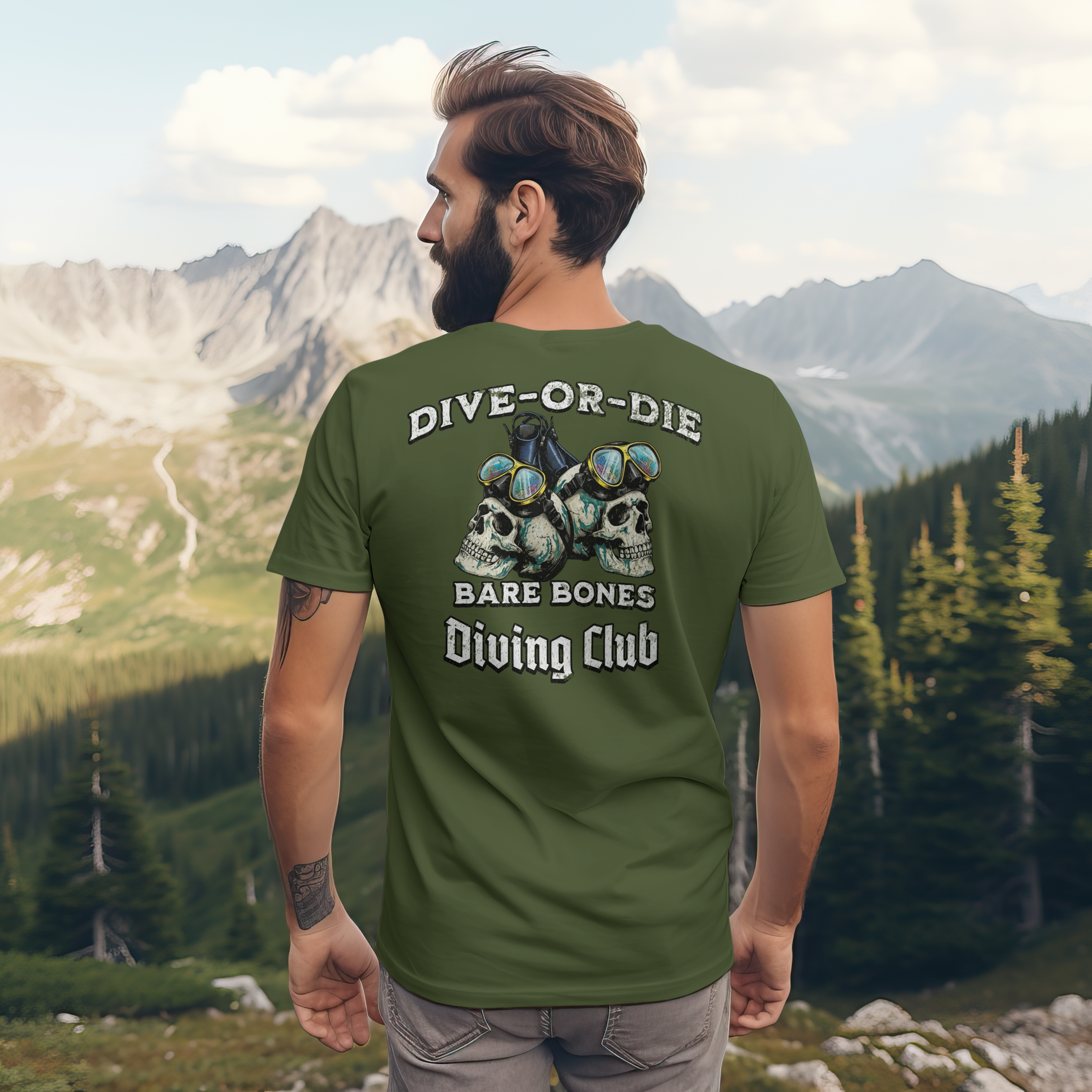 Dive or DIe - Mockup model green.png