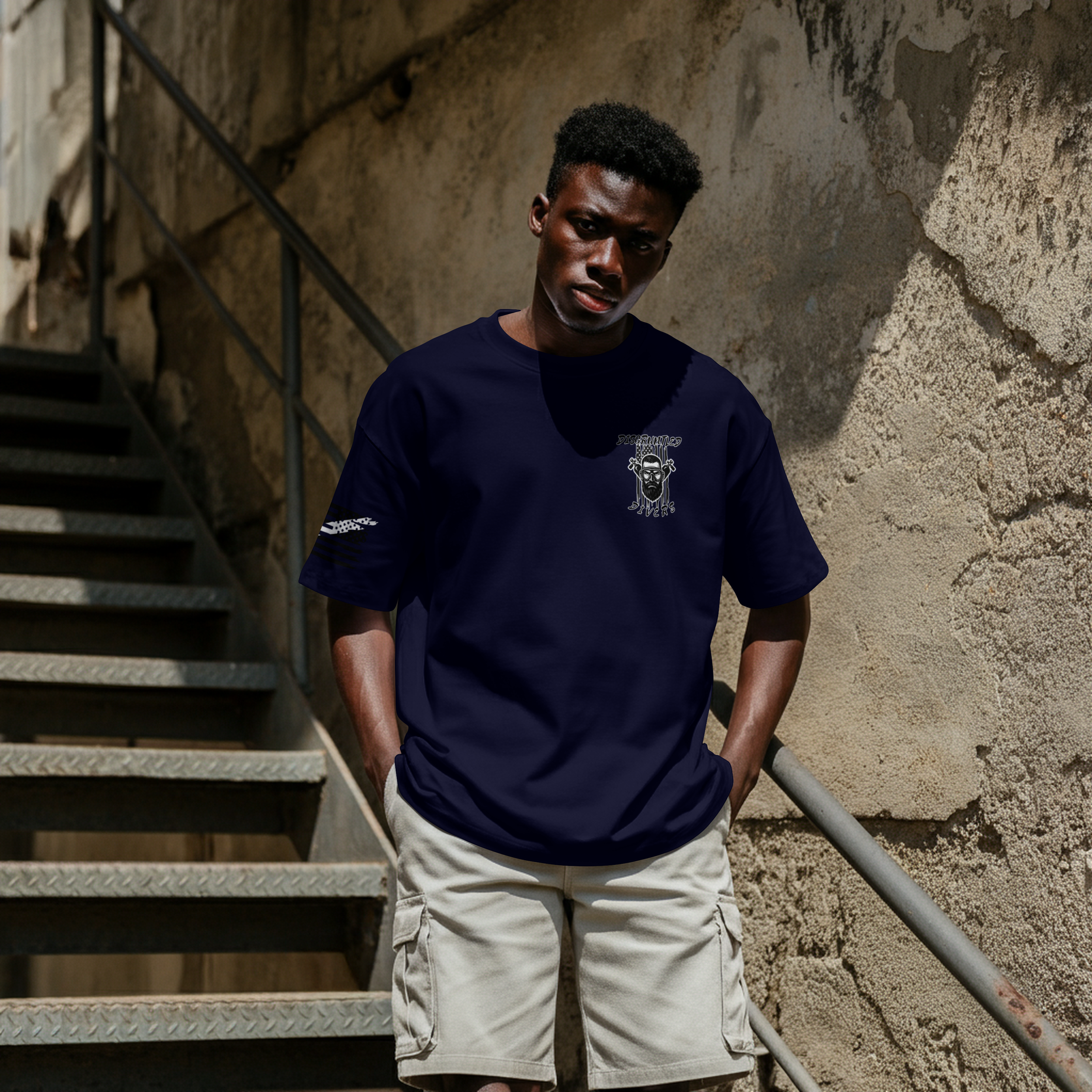 CERTIFIED....ISH - Mockup model blue black flag.png