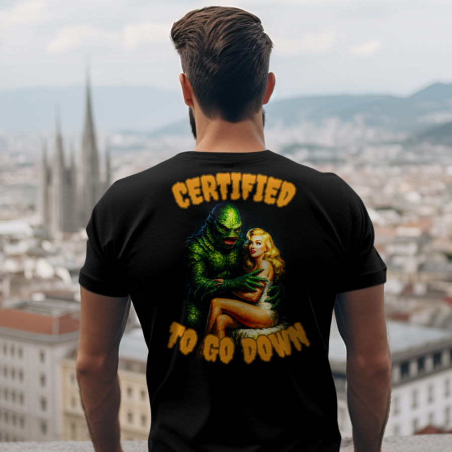 Certified To Go Down- Halloween Shirt