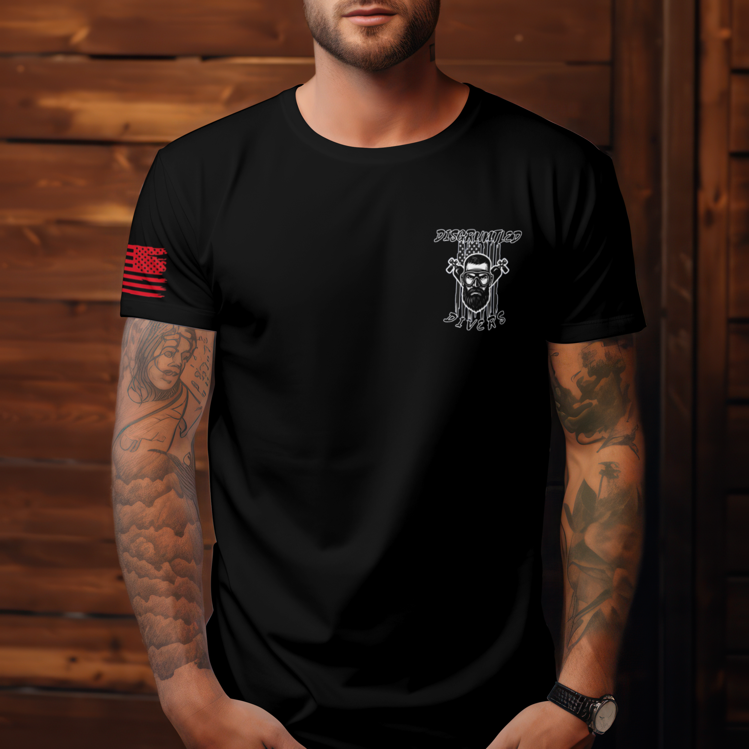 Christmas Front of Shirt - Mockup model.png