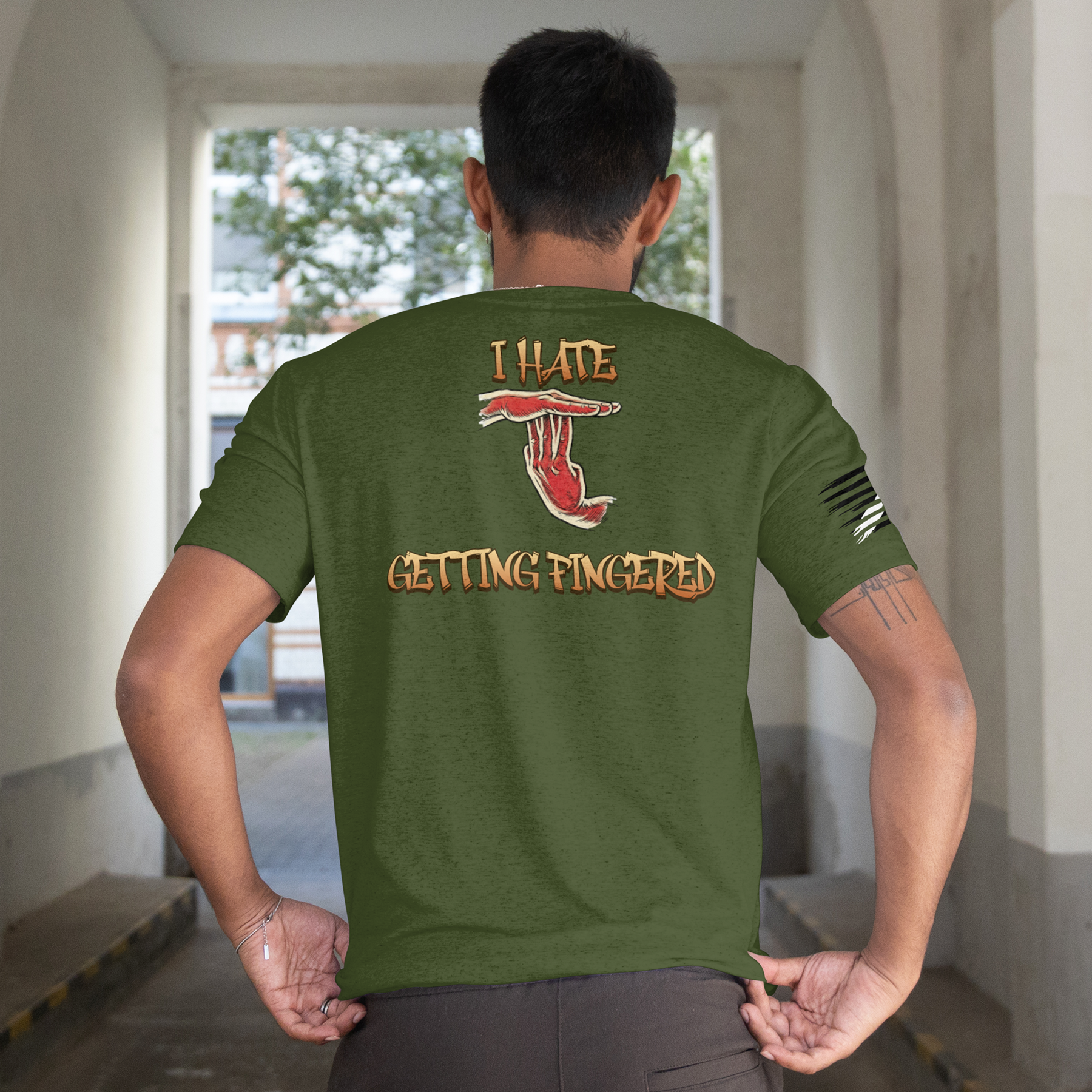 I hate getting Fingered - Mockup green bf.png