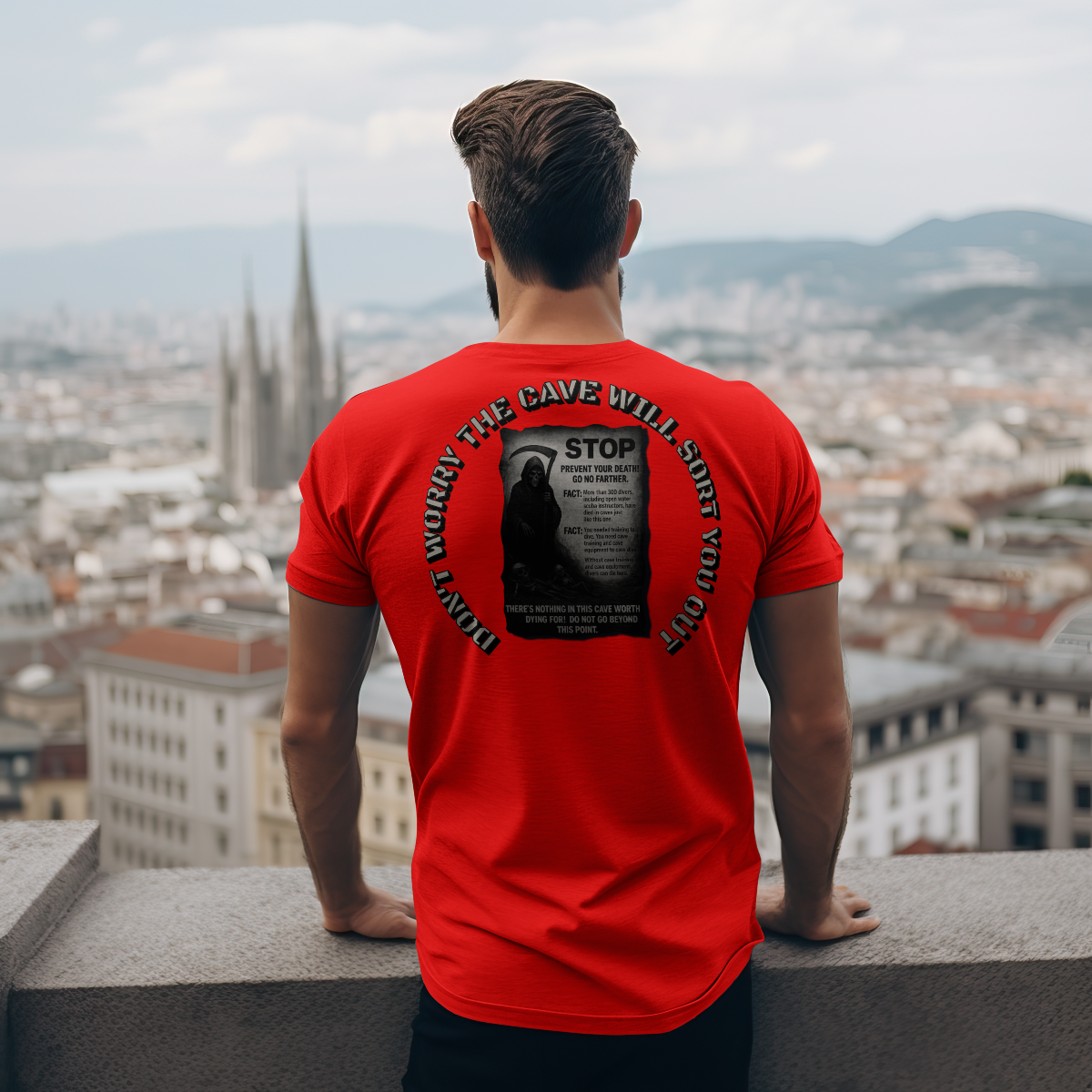 Cave Diver- Mockup Model Red.png