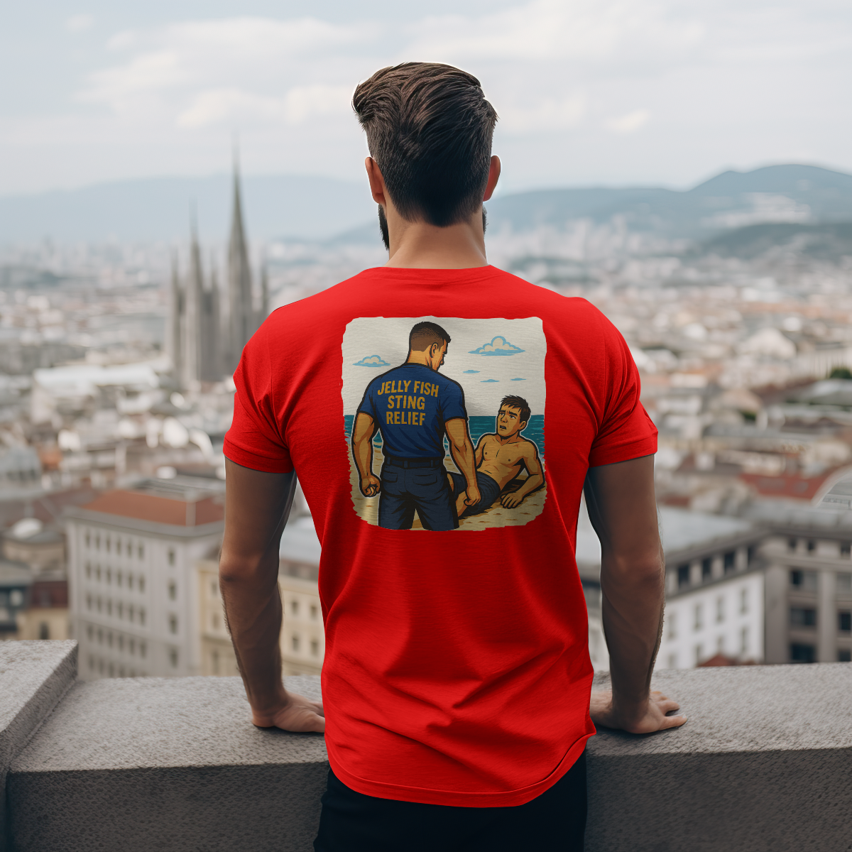 Jelly Fish Sting Relief - Mockup Model Red.png
