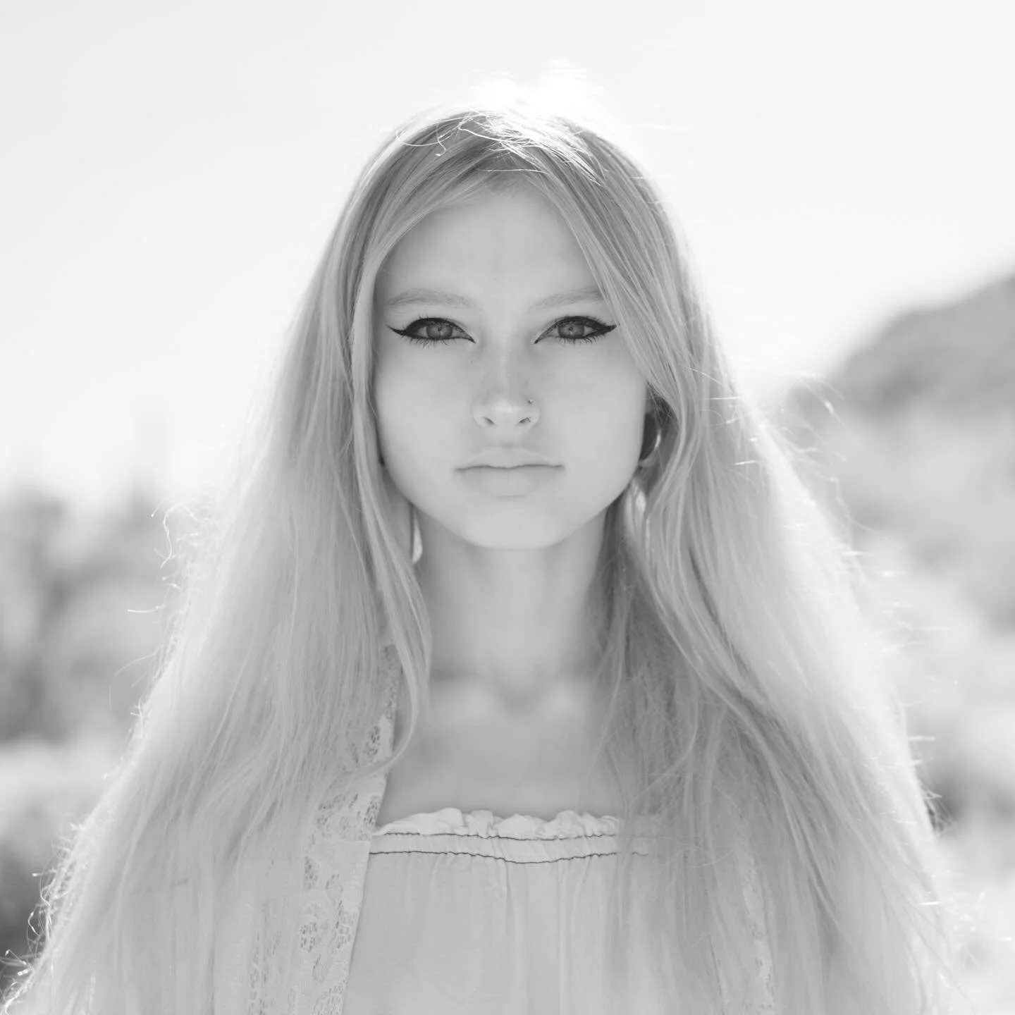 In honor of DUNE 2 streaming on Max, here is @jlynnade doing a beautiful House Harkonnen impression. #blacksun Infrared shot on converted Sony Alpha.
.
.
.
#dune #harkonnen #infraredphotography #invisiblelight #ir #alternativeportrait #desertportrait