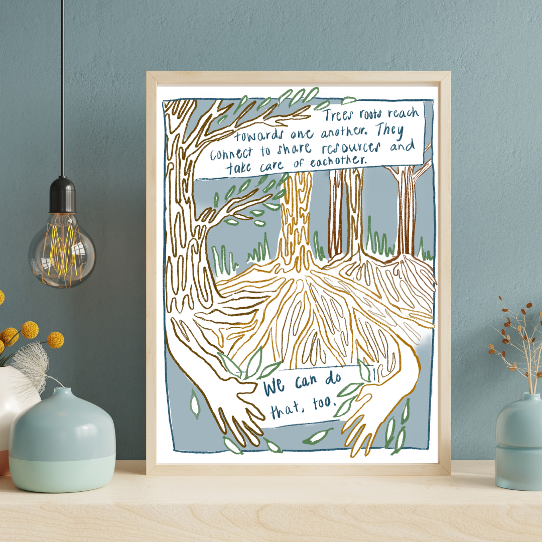 Lesson from the Trees Print 8x10"