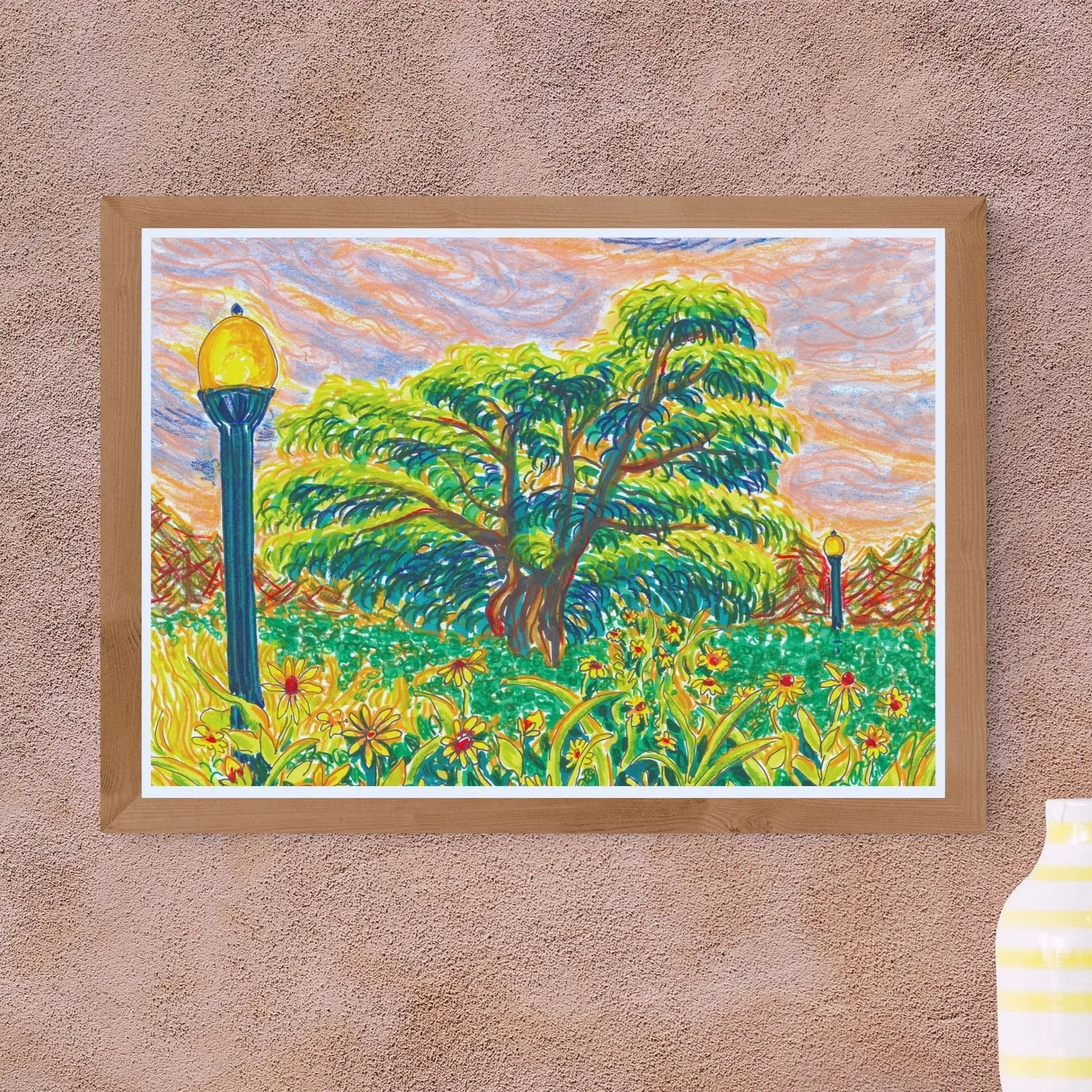 Petworth's Grant Circle Print 8x10"