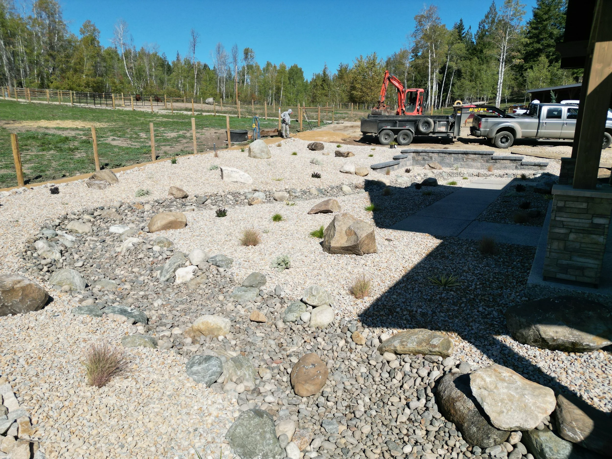 Xeriscape Landscape Installation – Salmon Arm, BC