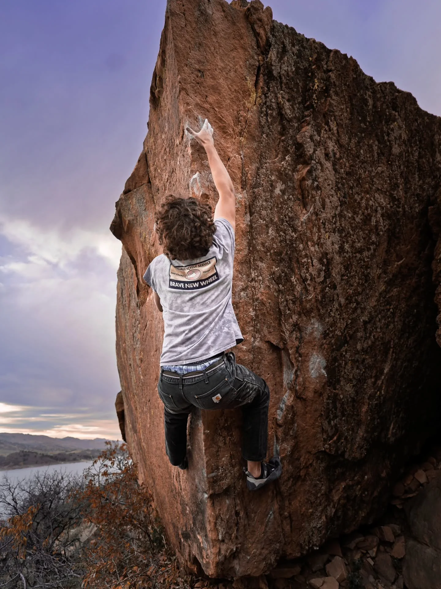 A quick lesson on the tricky right Elimanator, and these guys executed some impressive sends. Moments like this are just as good as your own send. Seeing the joy of others successfully pushing their limits and trying hard will always bring me joy. 

