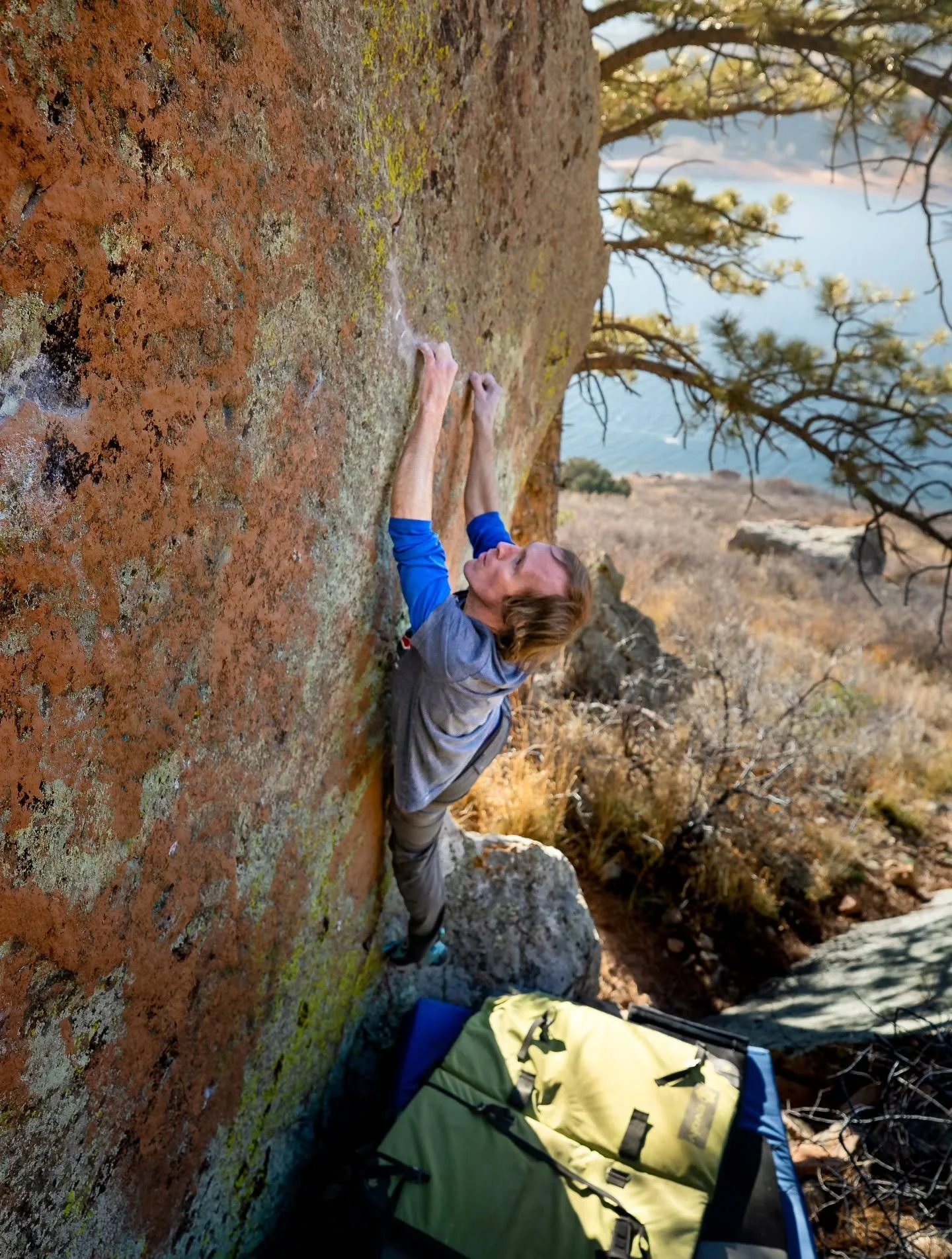 The Inkwell is a delicate, slow moving, micro crimping beta nightmare or dream depending on your strengths and likes.

This climb for me will always be known as the ninja slab or ninja project to me. During my teen years, two decades ago, Ian Dory an