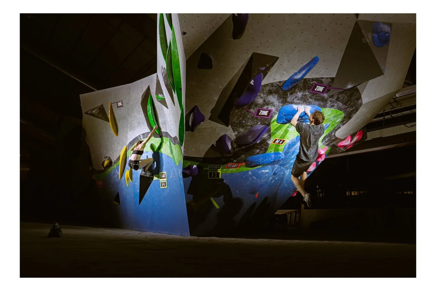 Some more finals action....still in awe of the athletes performance during finals. These problems were crazy hard and an amazing show to watch in person.

Huge SHOUTOUT to @climbwhetstone for the amazing comp they put together, the route setters putt