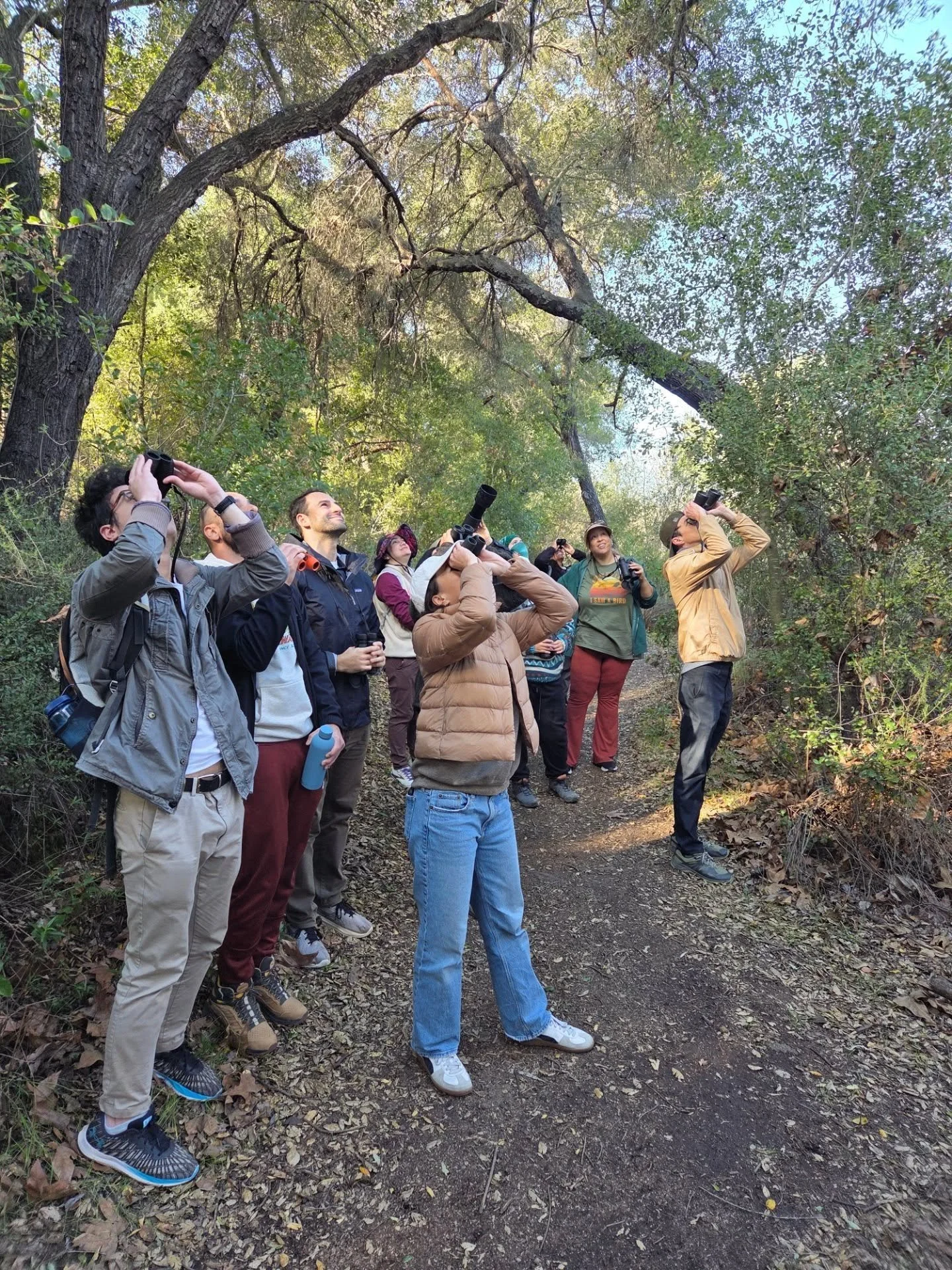 Who or what are these nerds looking at? 

We just want to say a big thanks to everyone who made it out last Sunday

NEXT UP:
👉🏾February 8 at @worldbeatcenter in Balboa Park 
We will start &amp; end at the gardens and this time we'll be exploring ar