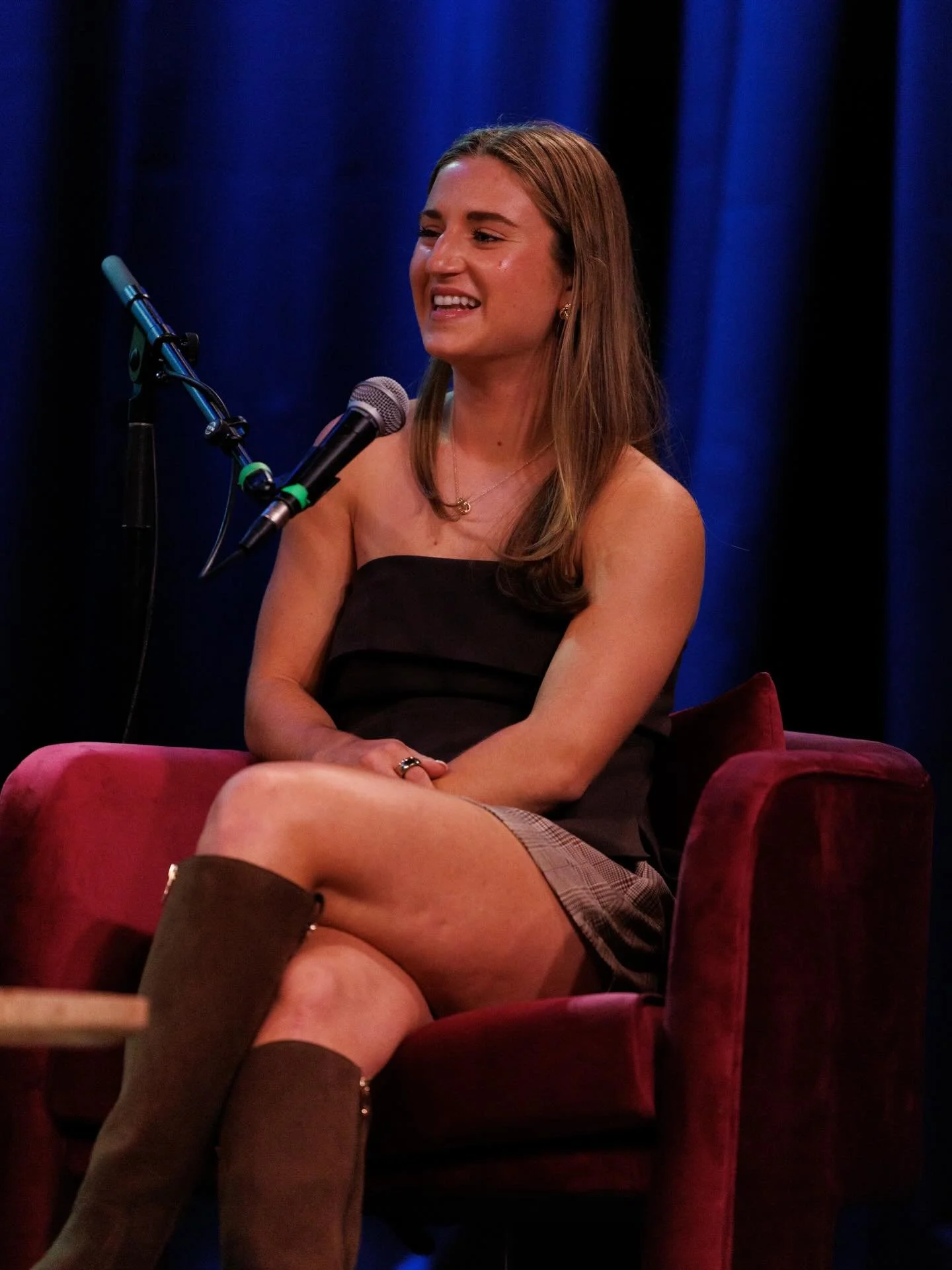 Had the best time chatting soccer memories, Hanson stories, women&rsquo;s sports, and MA pride. Honored to have been a part of an incredible panel of guests and share my love for community and soccer with a great crowd. And a special thank you to @sa