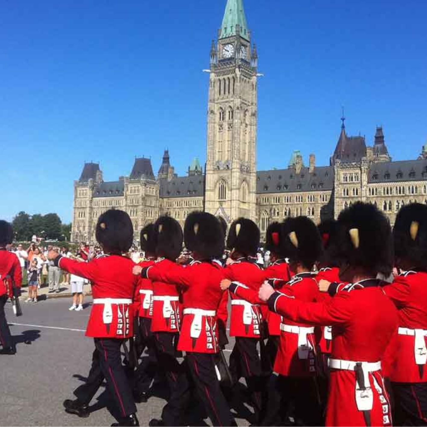 Changing of the Guard on Parliament Hill