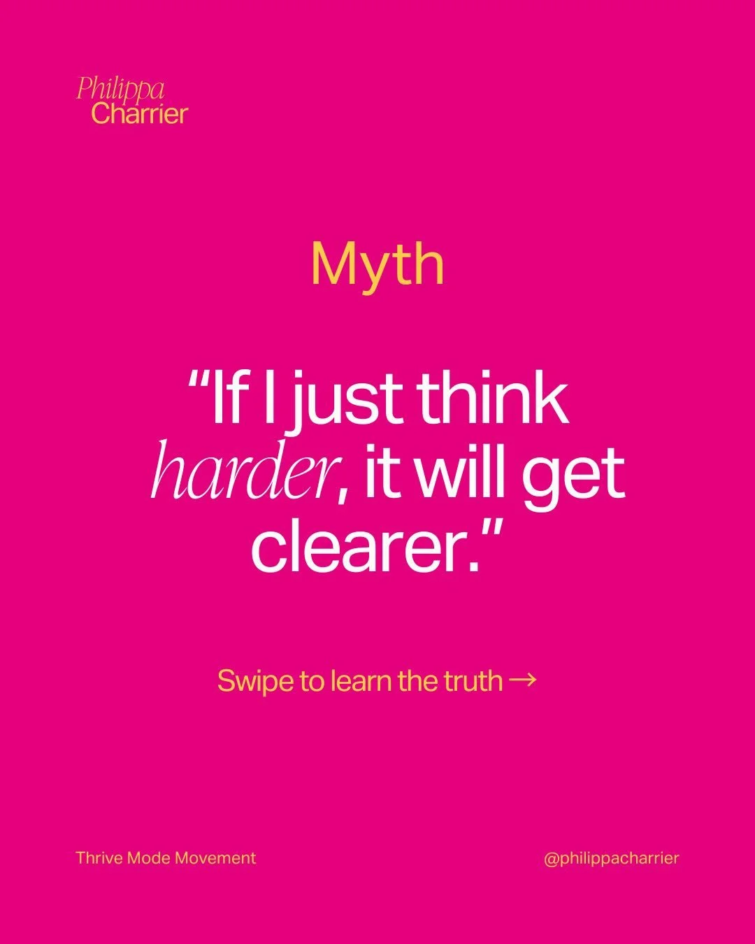 Thinking harder is not always the answer. 🧠

When your brain is overloaded, rest and space often bring more clarity than effort.
Calm creates the conditions your mind needs to make sense of things.

🌸 Try this:
🌬️ Step away when thoughts feel tang
