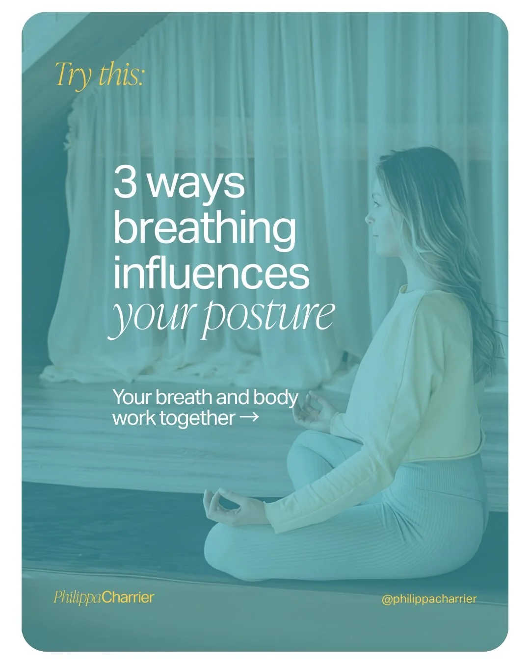 Breathing and posture are closely linked. 🌬️

How you sit or stand can either restrict or support fuller, easier breathing.

🪑 Sit tall to create space
😌 Relax your jaw
🧘 Soften your shoulders

Small posture shifts can change how you feel.

📲 Fo